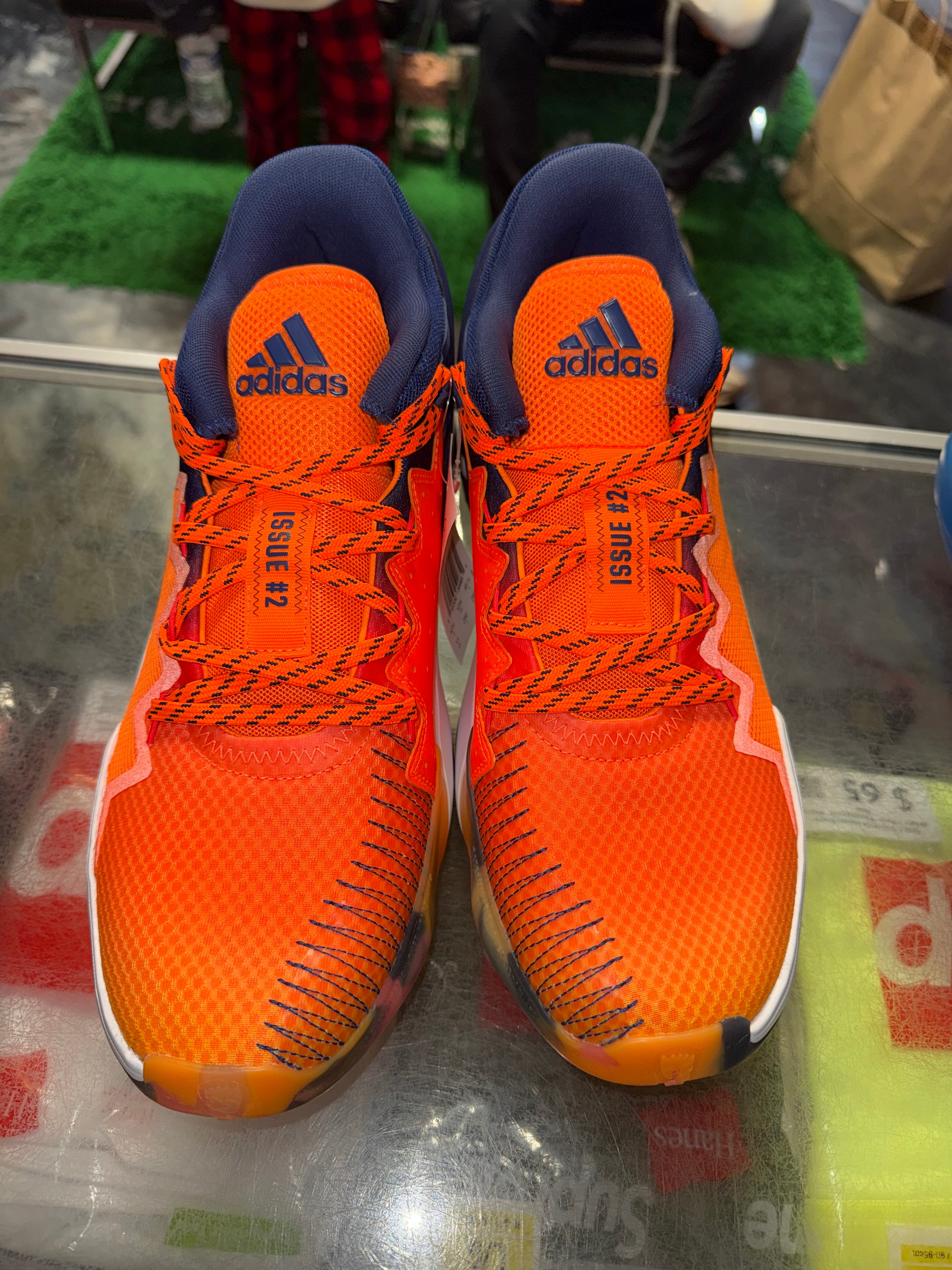 Size 11 Adidas DON Issue 2 "Signal Orange" Brand New