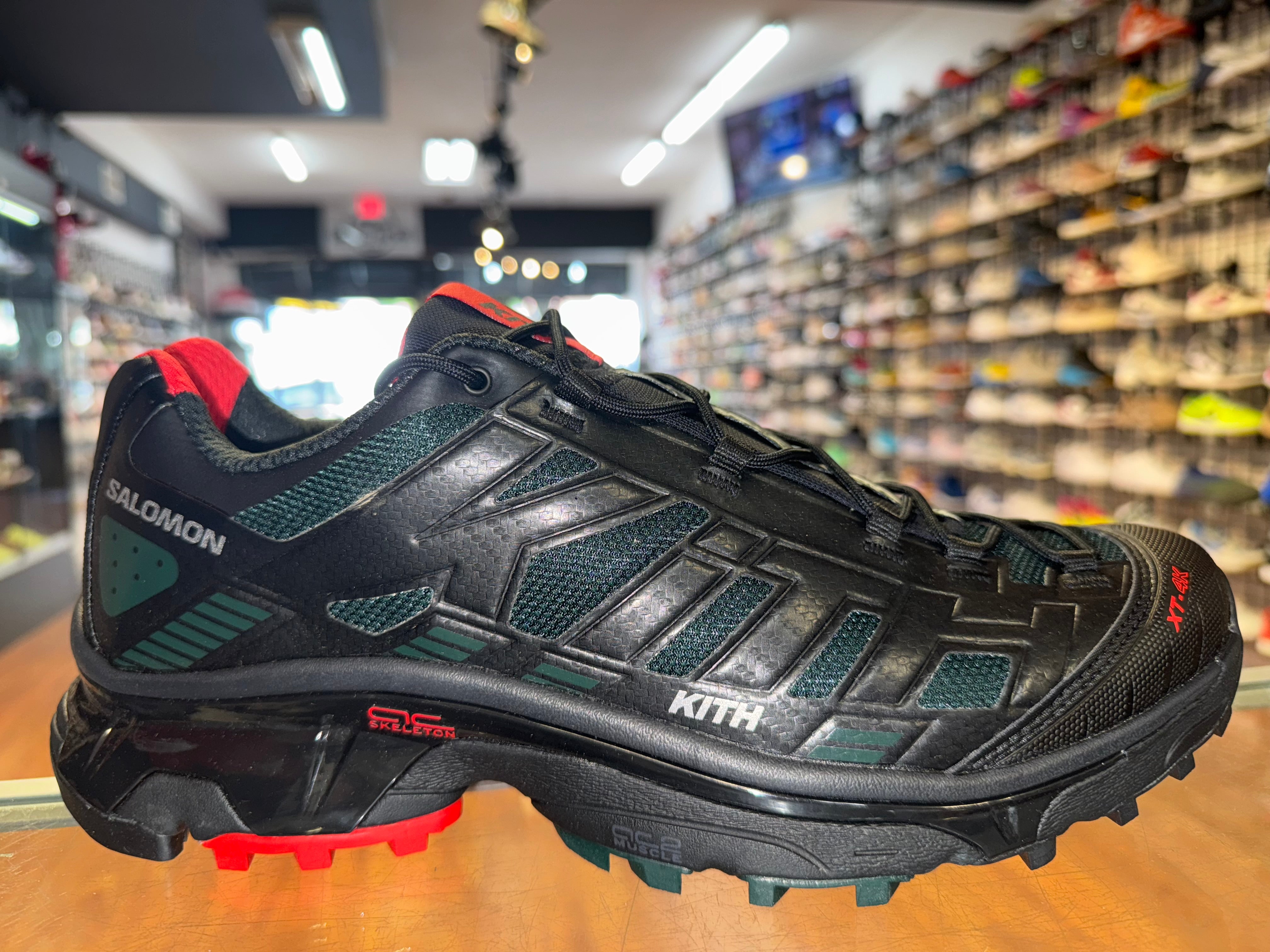 Size 12 Kith x Salomon XT-4 “Kithmas Black” Brand New