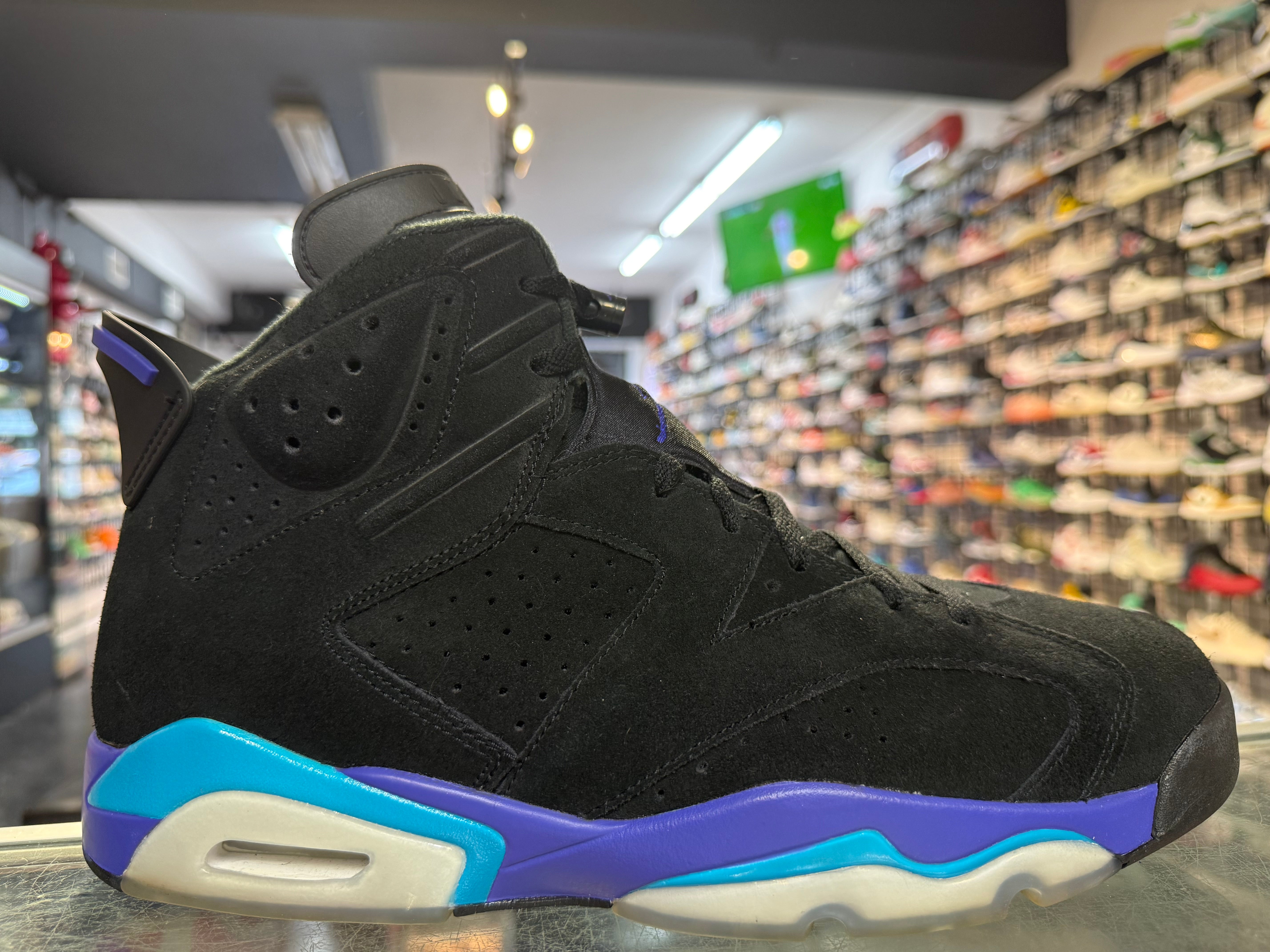 Size 13 Air Jordan 6 "Aqua"