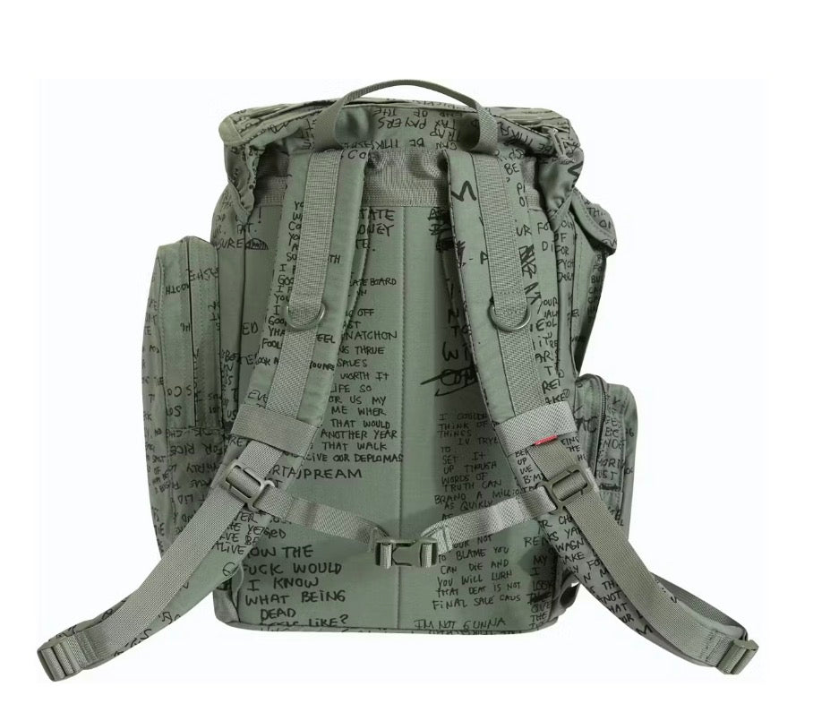 Size OS Supreme Field BackPack “Olive Gonz”