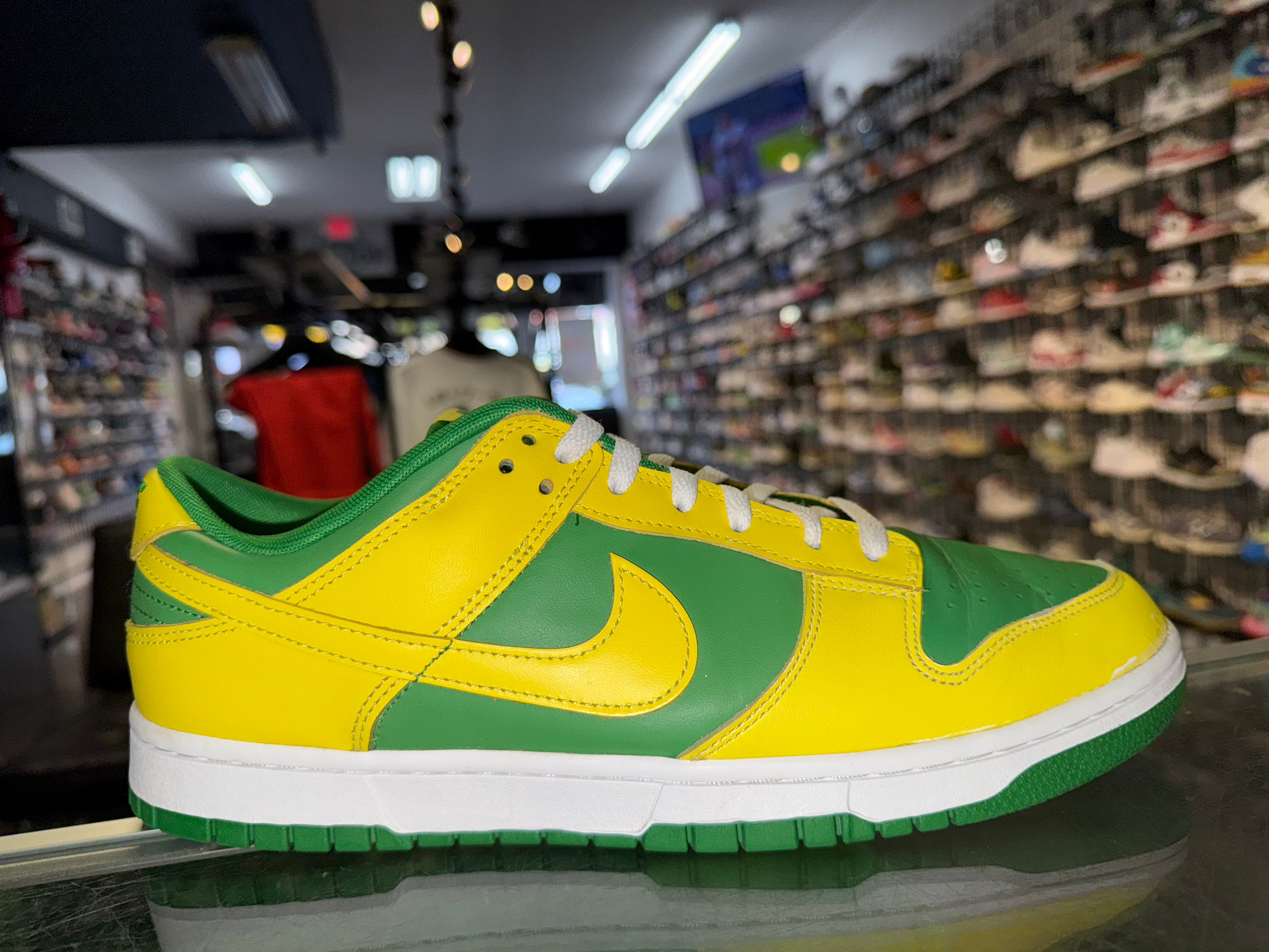 Size 11 Dunk Low “Reverse Brazil”