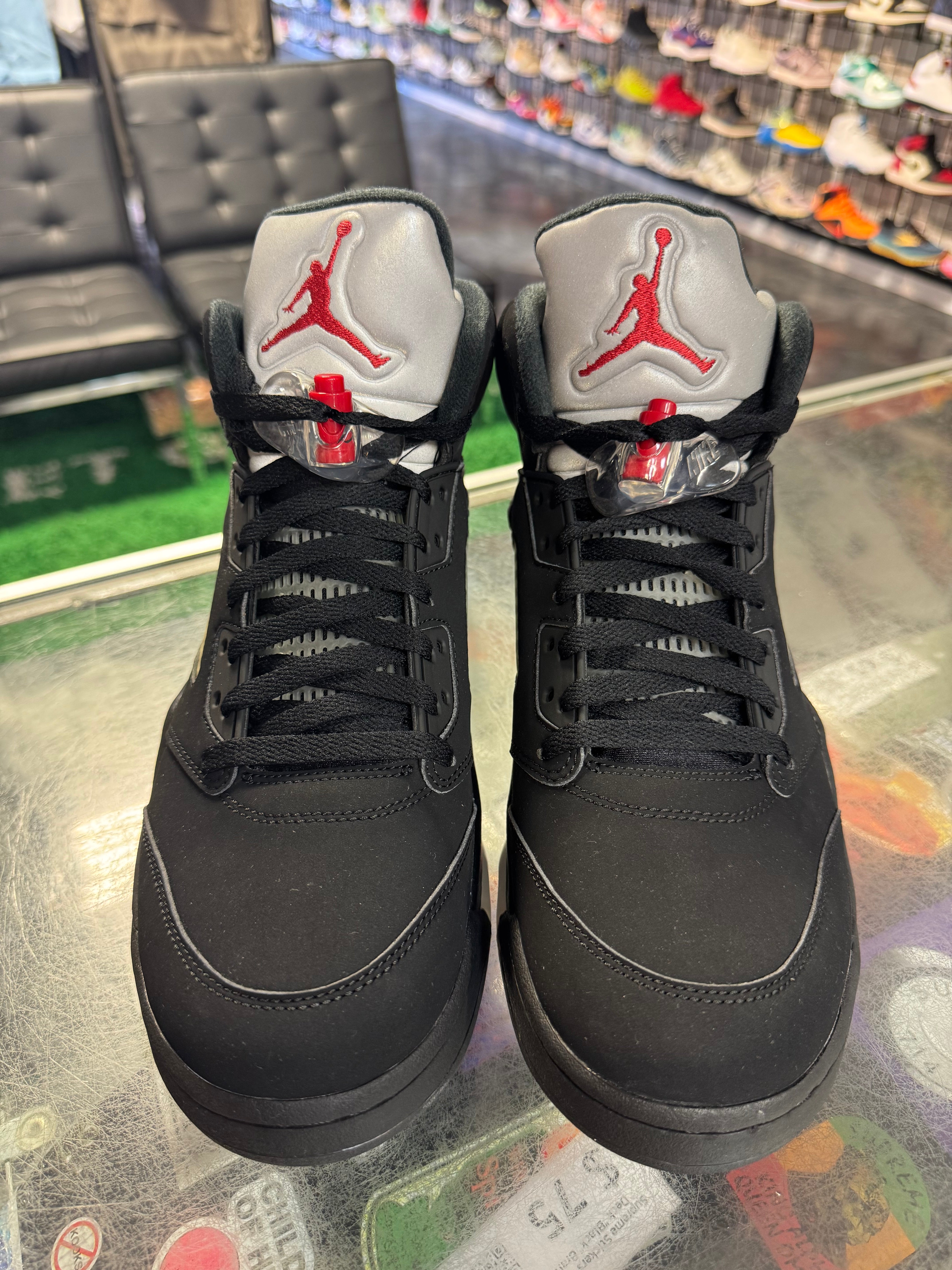 Size 10 Air Jordan 5 "Black Metallic" 2016 Brand New