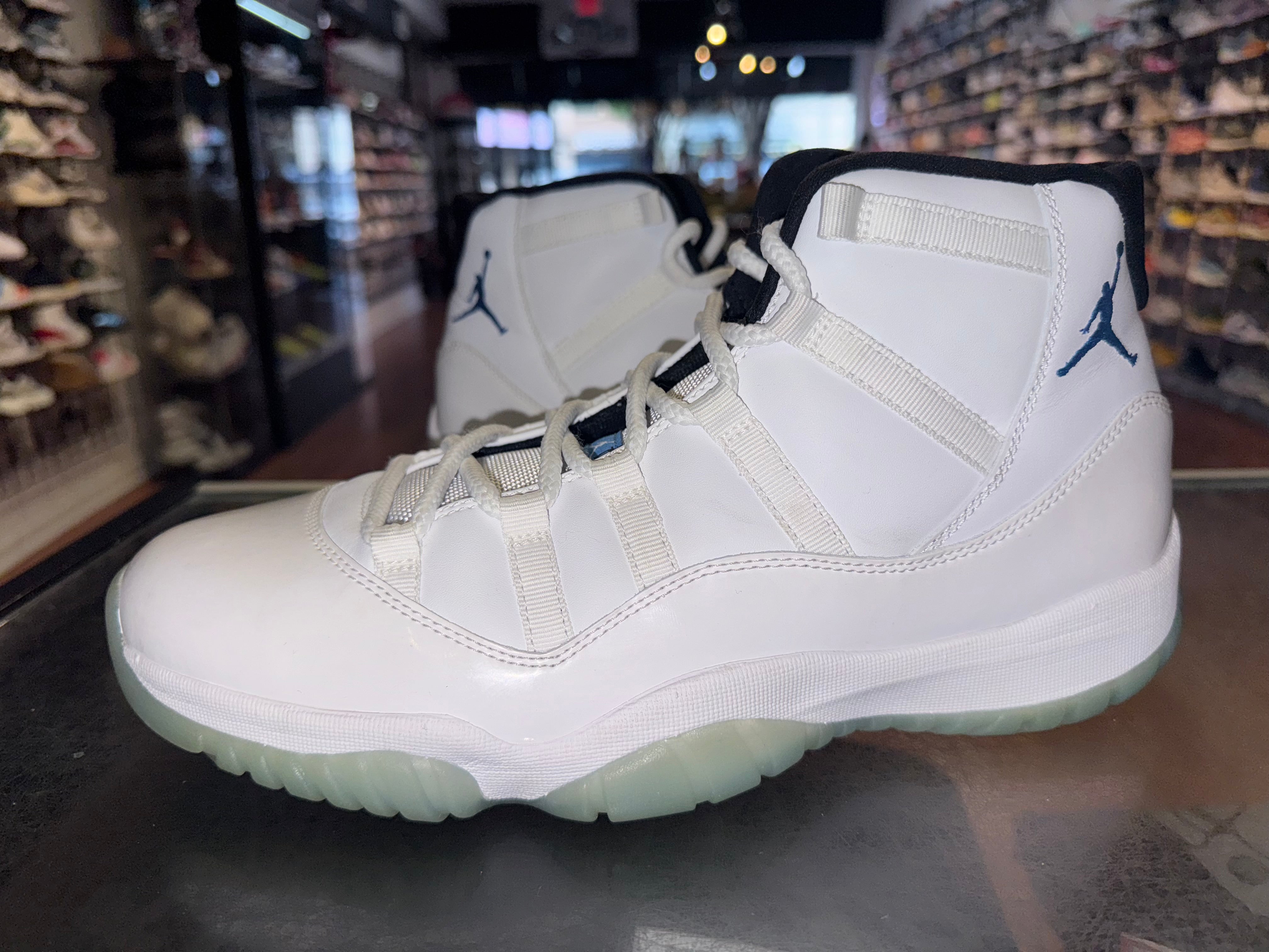 Size 12 Air Jordan 11 "Legend Blue" 2014