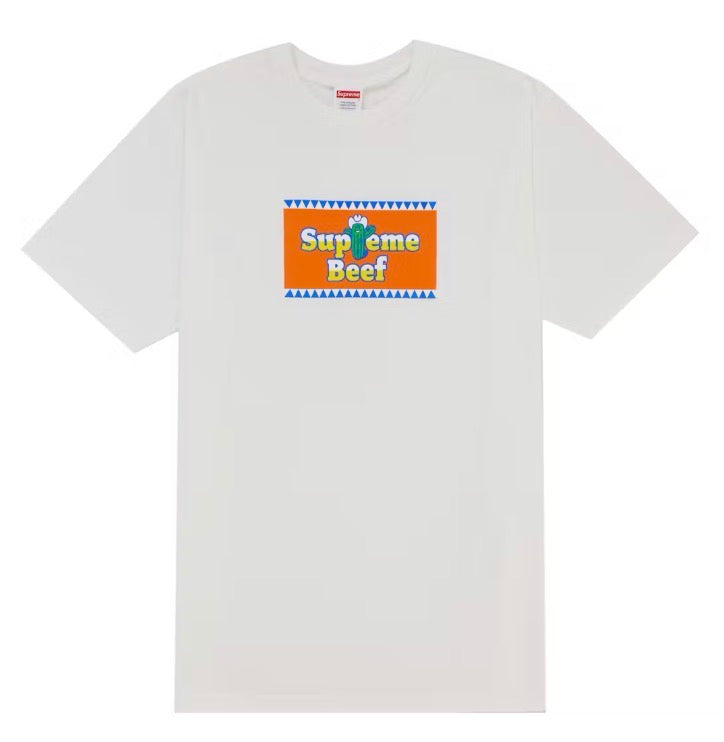 Size M Supreme Western Beef Tee “White” Brand New