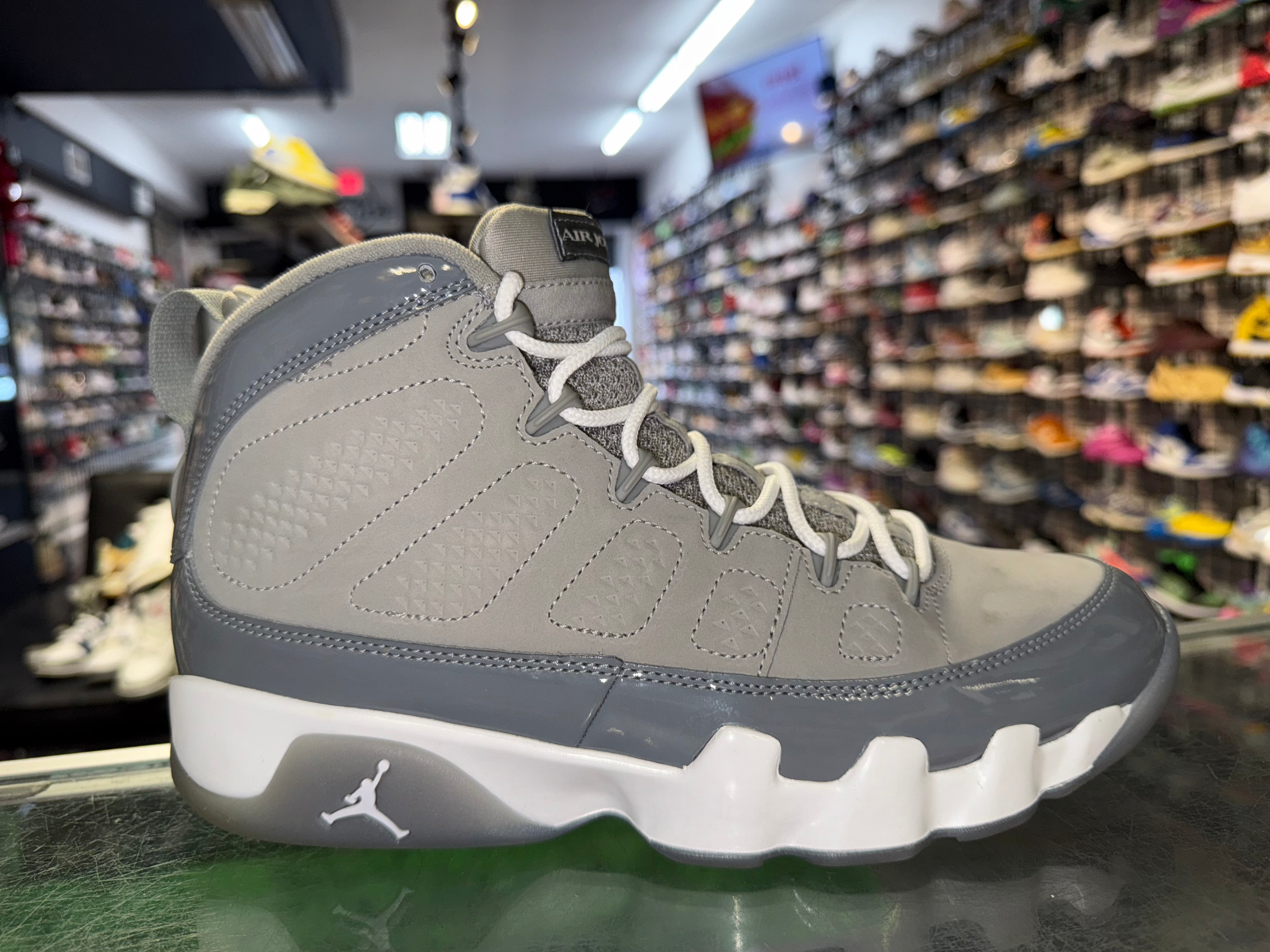 Size 8.5 Air Jordan 9 "Cool Grey"