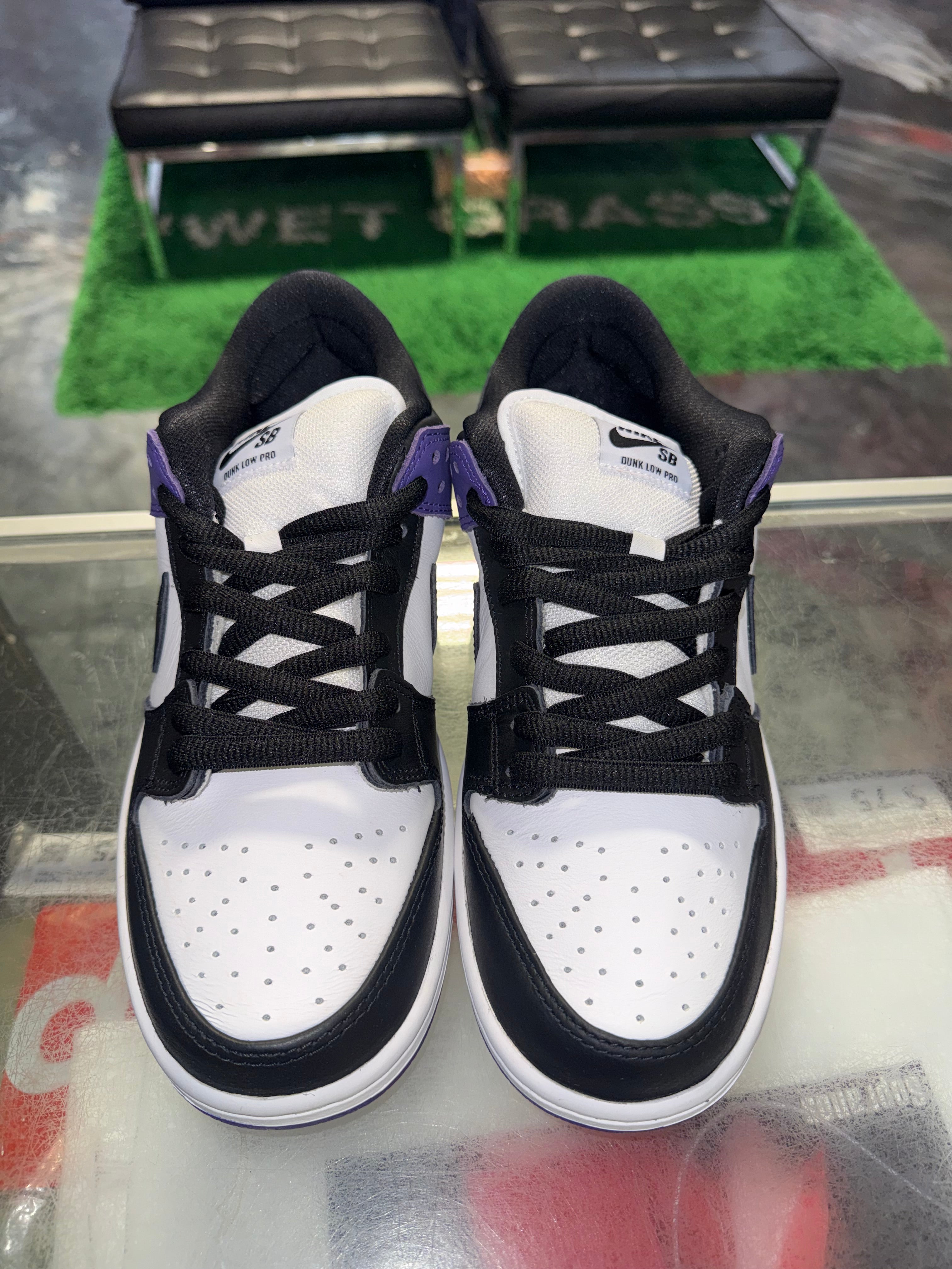 Size 8.5 Dunk Low SB “Court Purple” Brand New