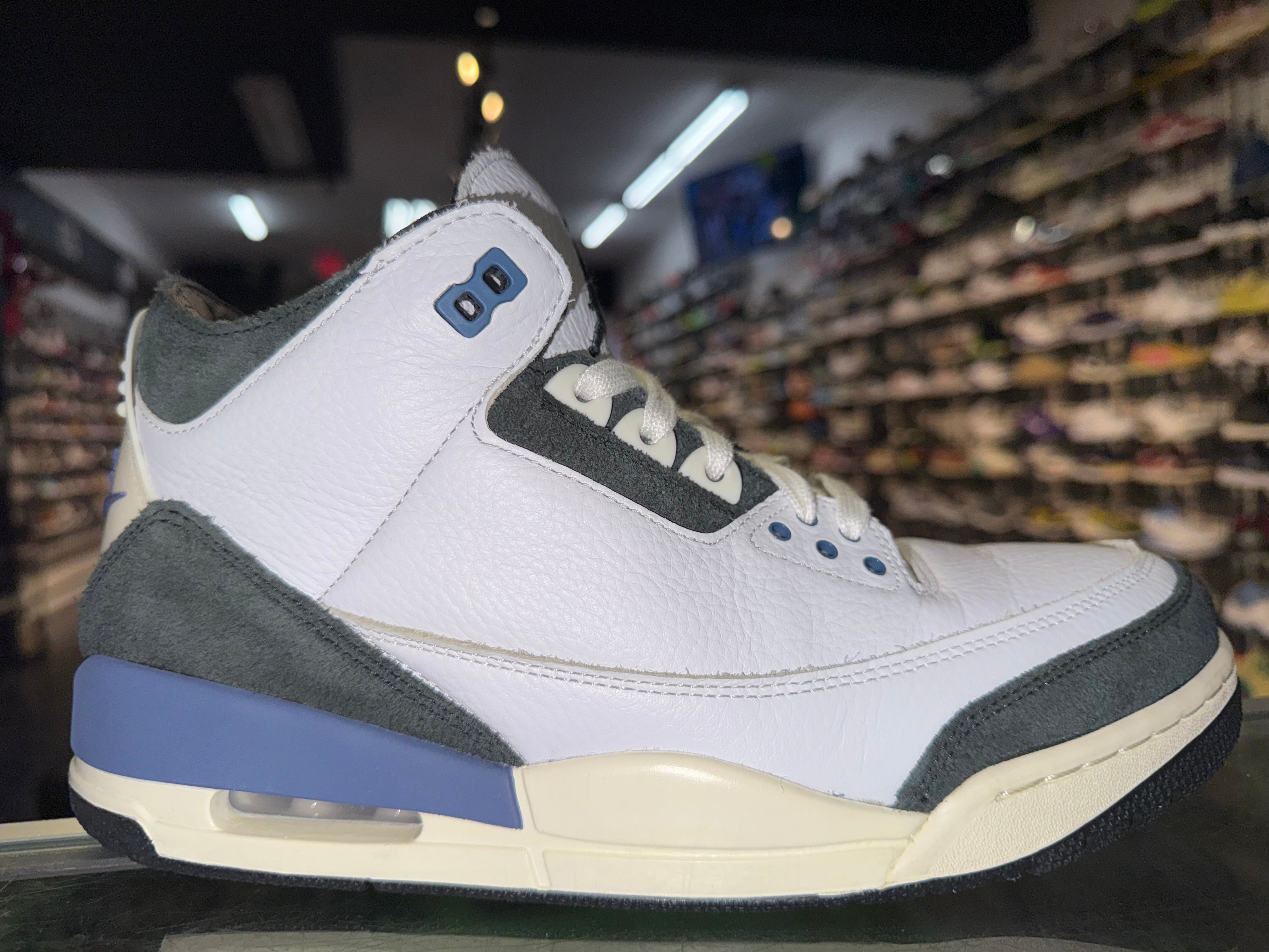 Size 9 Air Jordan 3 A Ma Maniere "Diffused Blue"