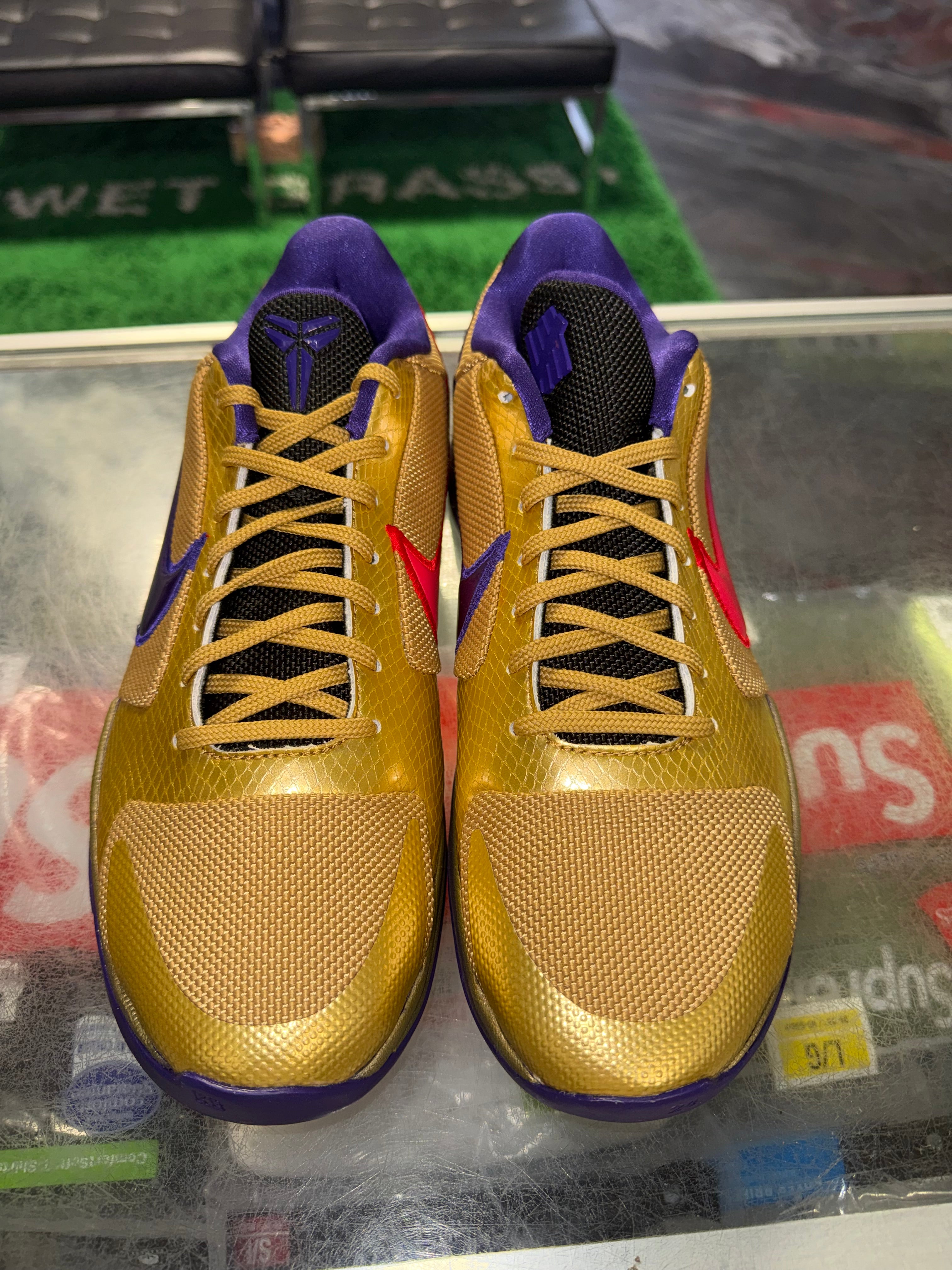 Size 9 Kobe 5 Protro Undefeated "Hall of Fame" Brand New