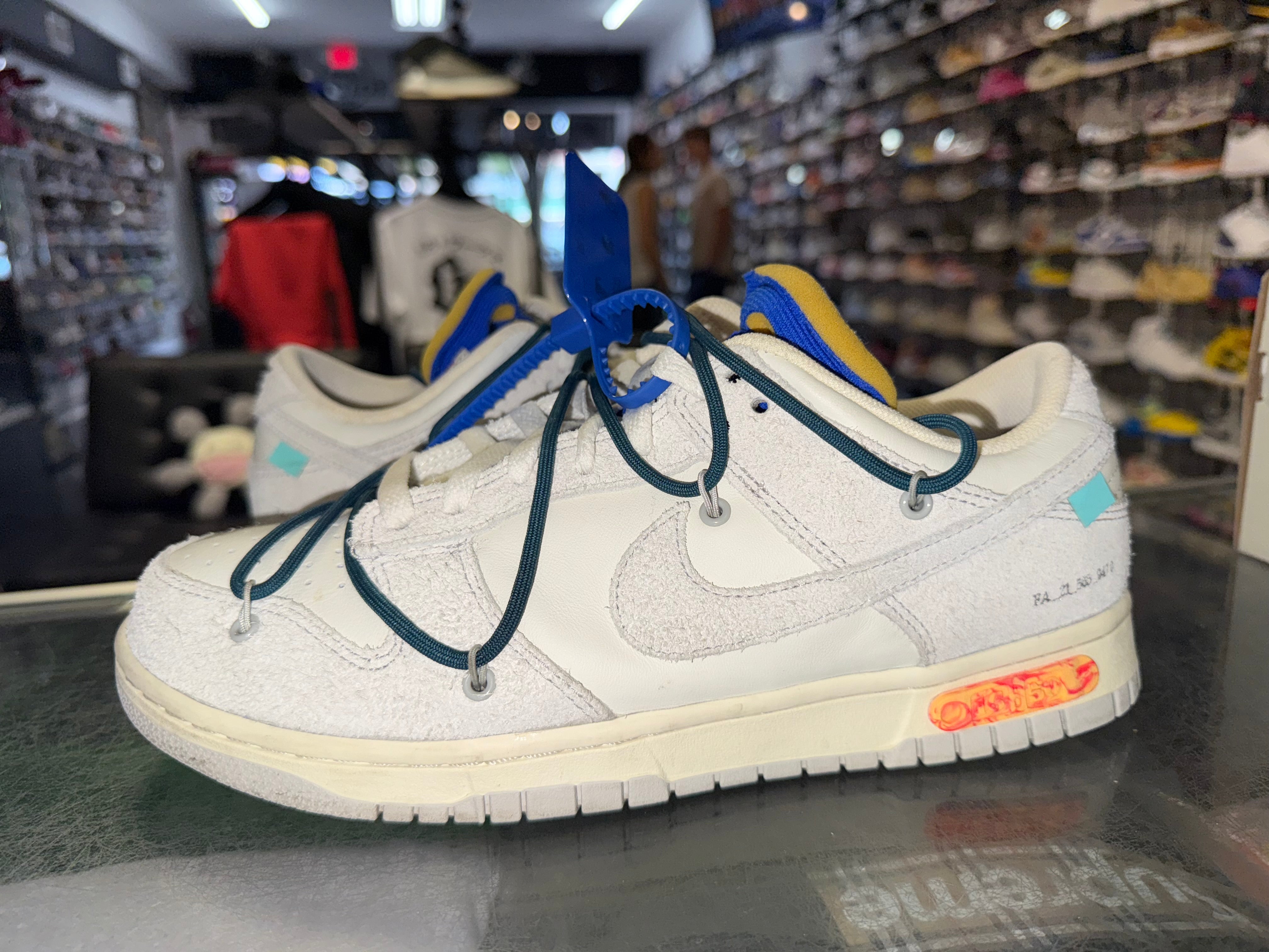 Size 9.5 Off White Dunk Low “Lot 16”