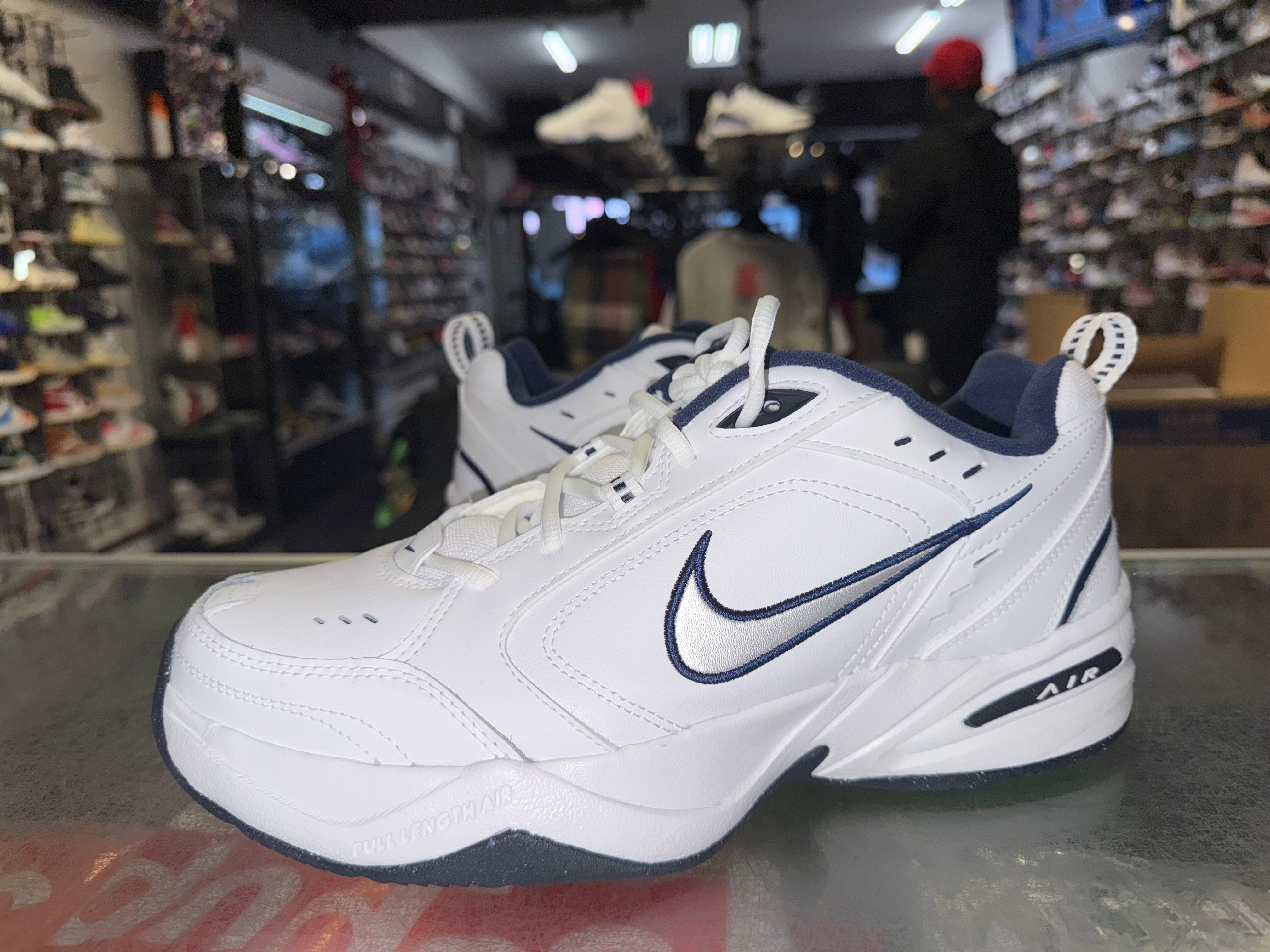 Size 11 Air Monarch IV "White"