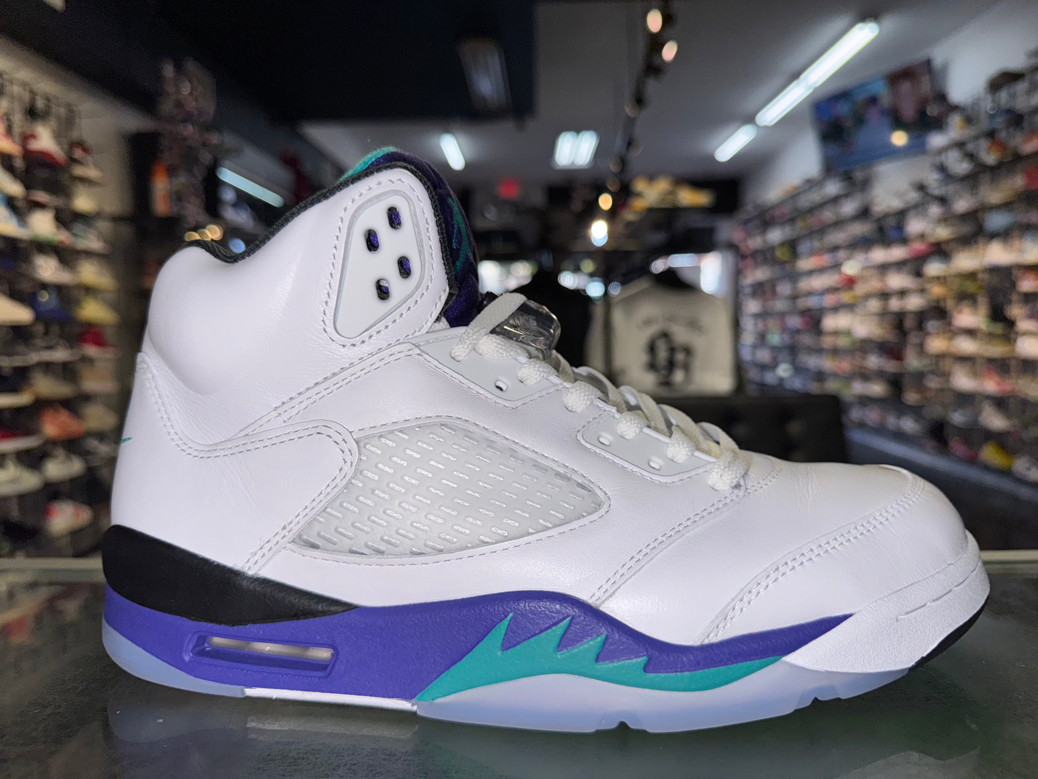 Size 9 Air Jordan 5 "Grape" 2025