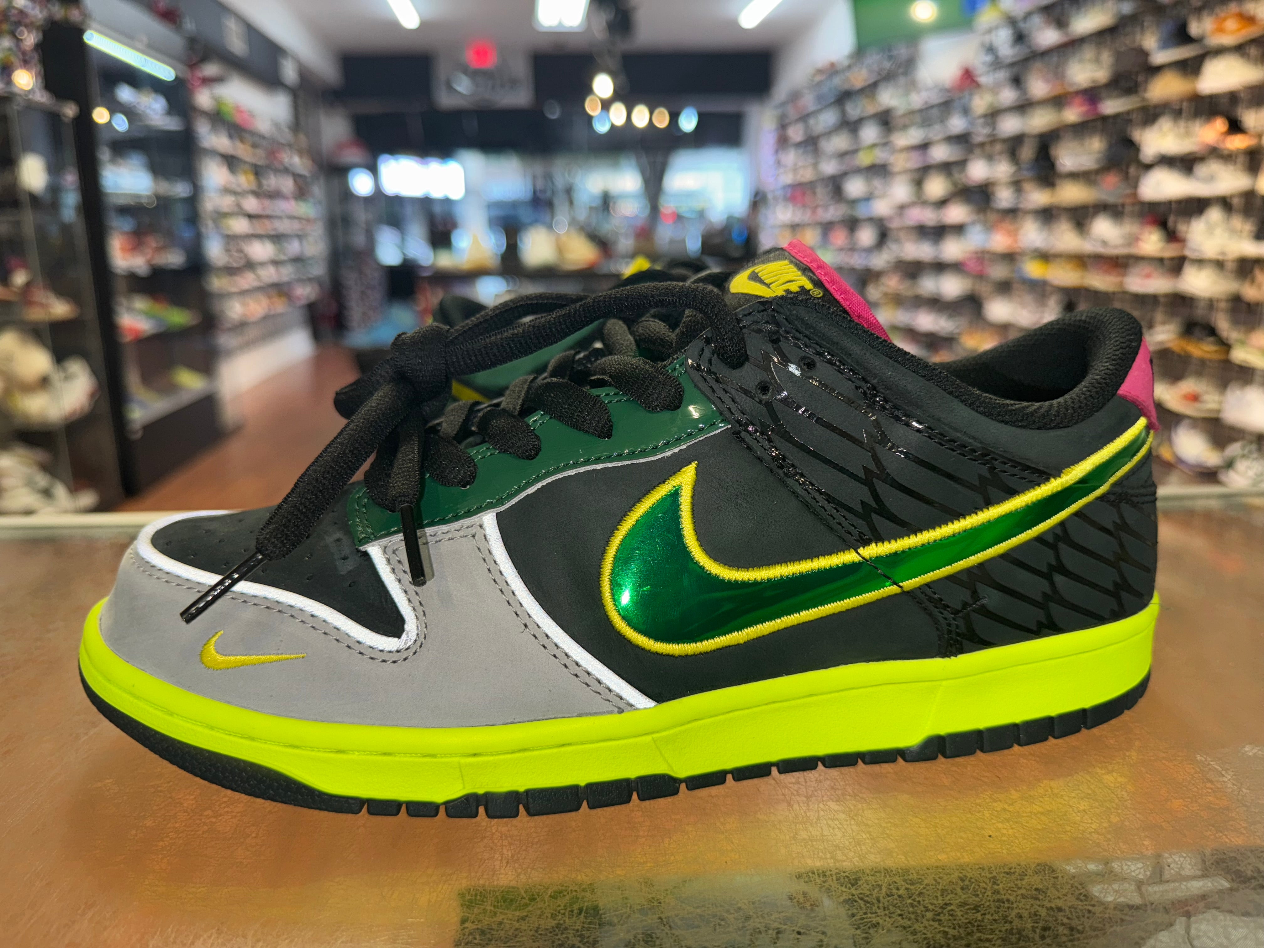 Size 9.5 Dunk Low What The Duck Home "University of Oregon"