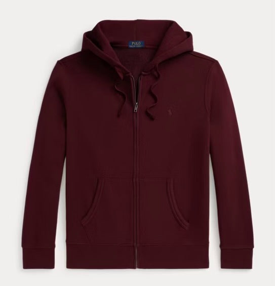 Size M Polo Ralph Lauren Zip Up “Burgundy/Black” Brand New