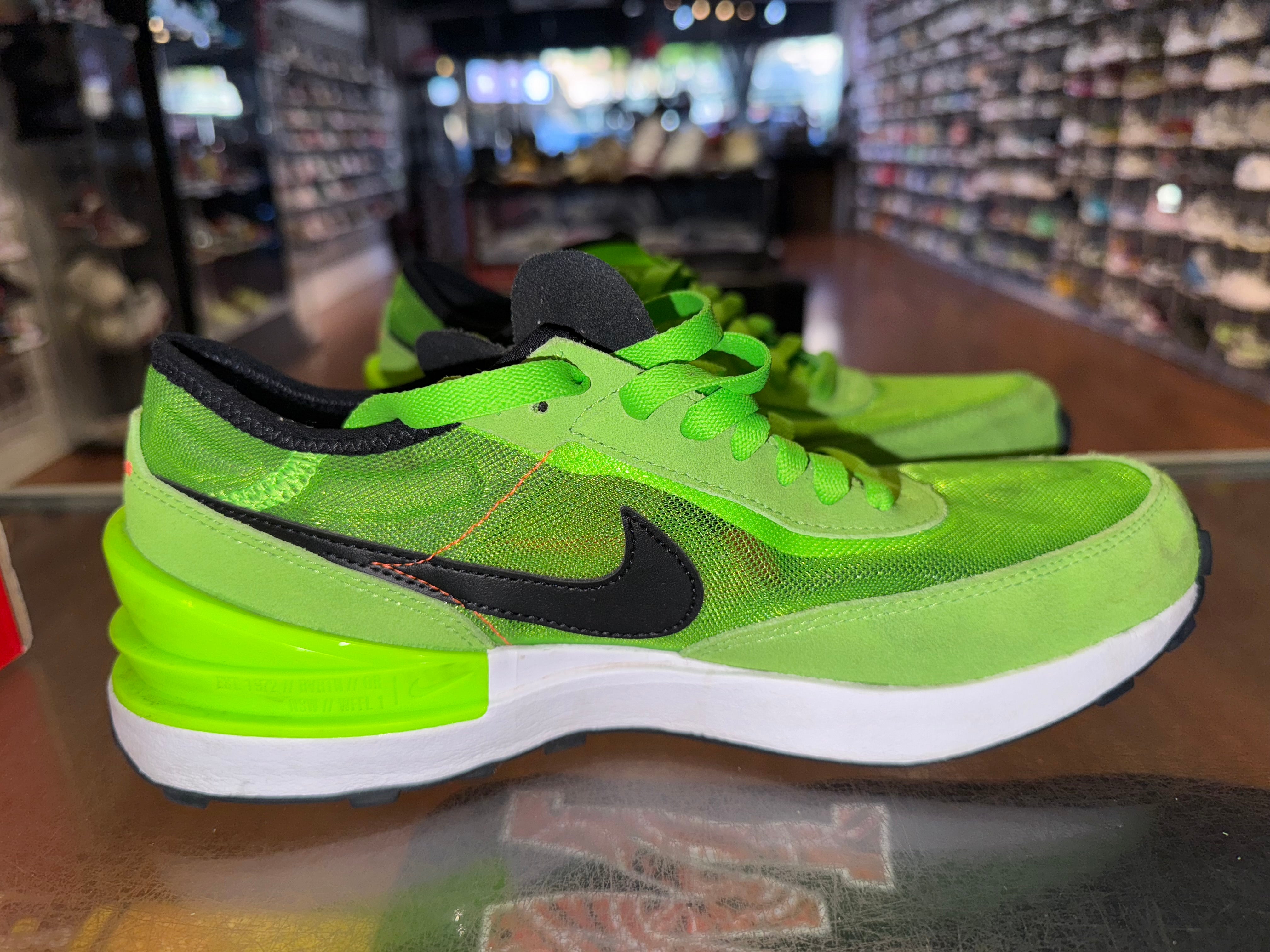Size 7y Waffle One "Electric Green"