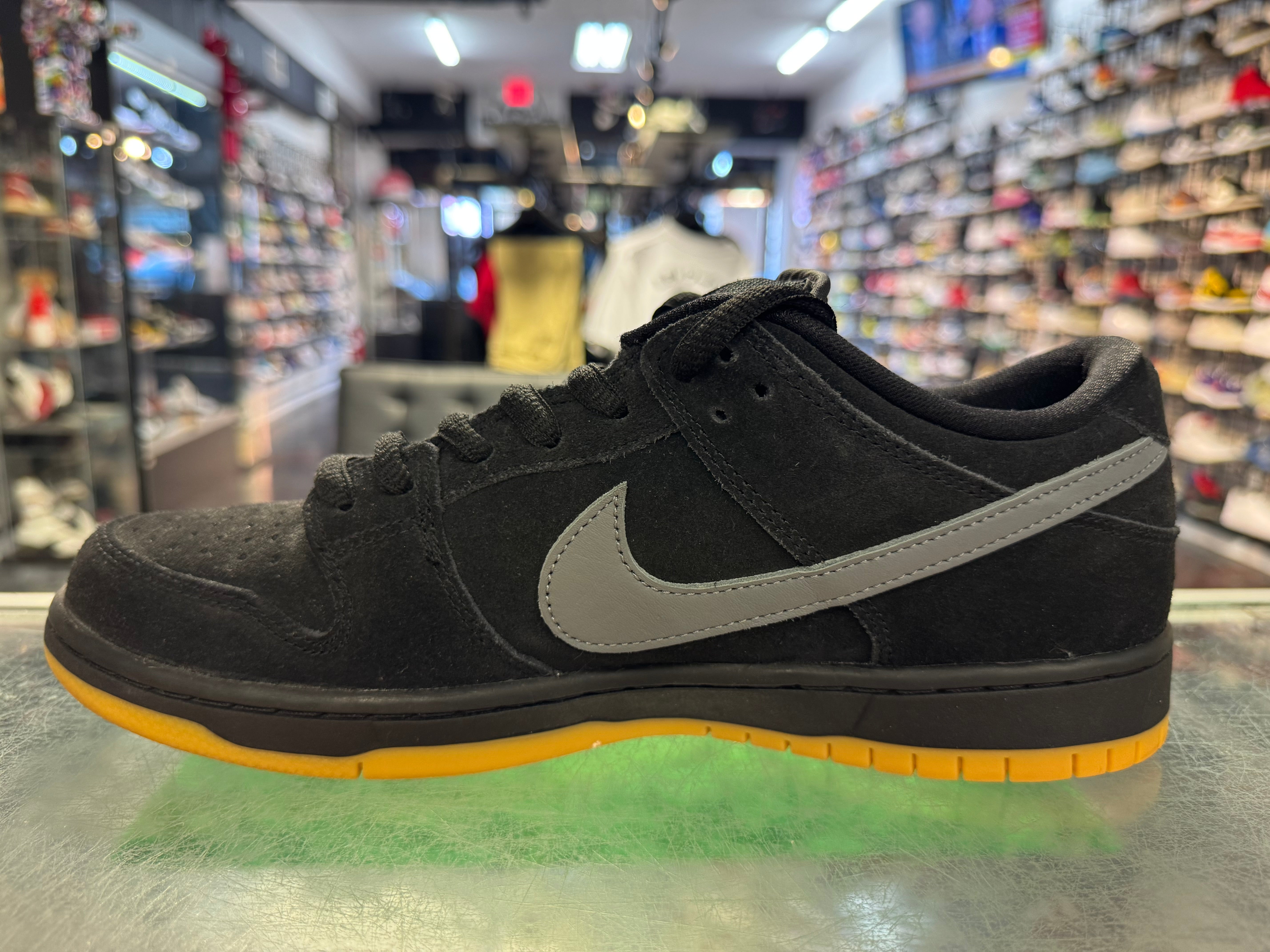 Size 10.5 Dunk Low Pro SB "Black Gum"