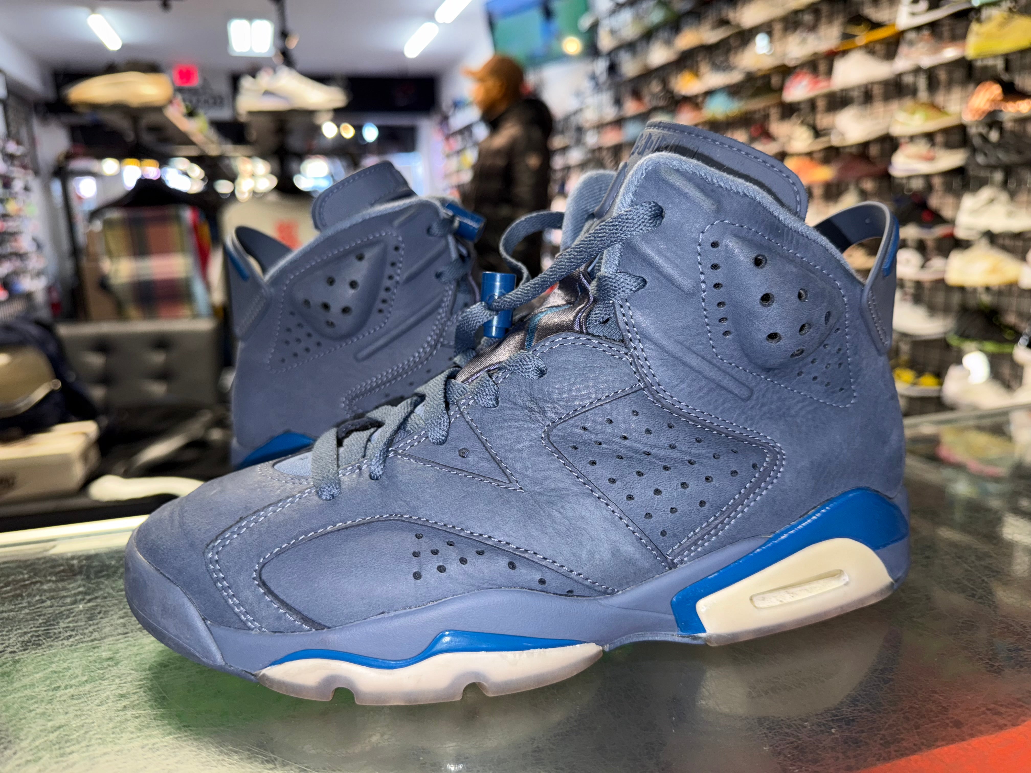 Size 8 Air Jordan 6 "Diffused Blue"