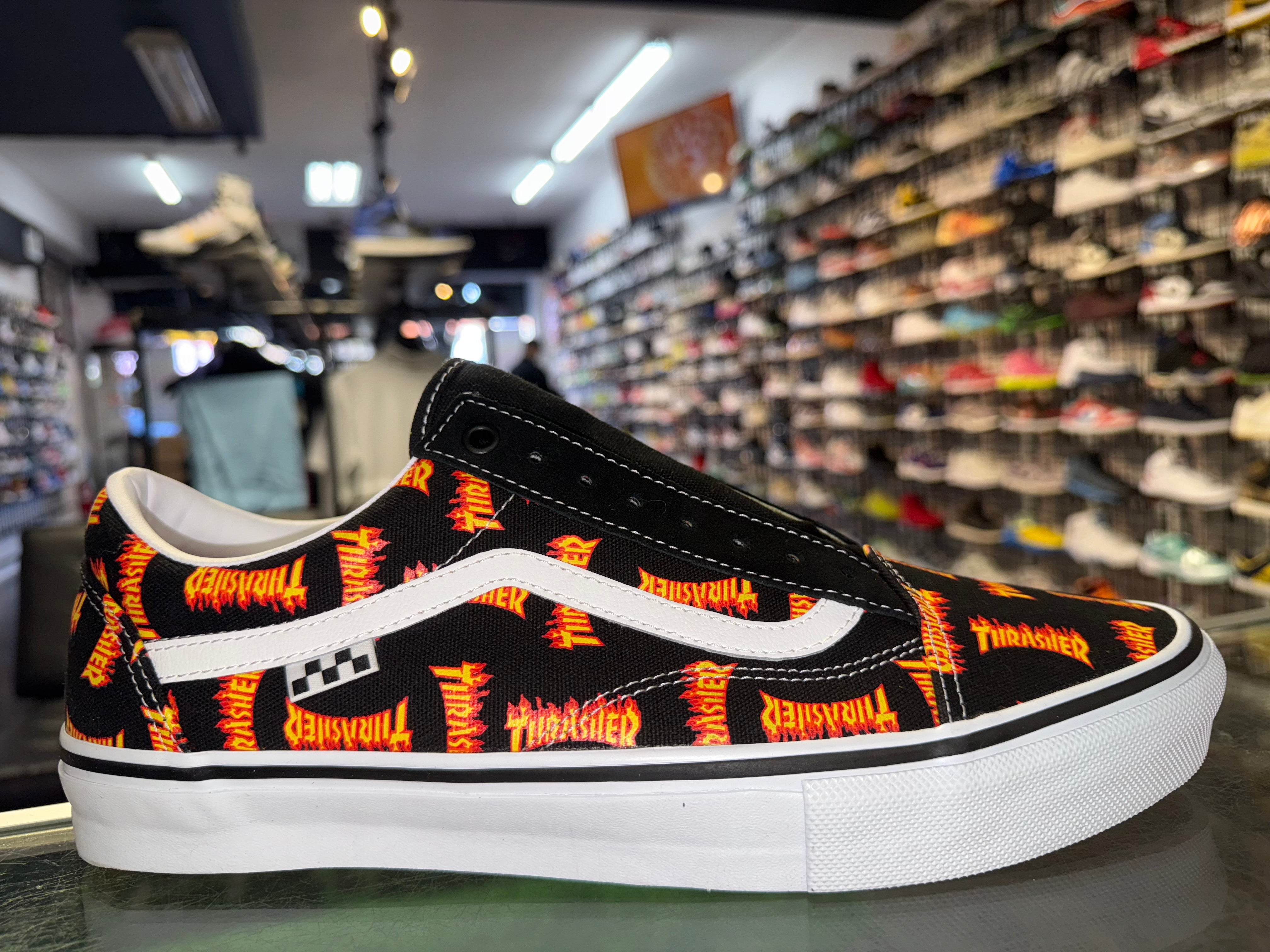Size 13 Vans x Thrasher Old Skool “Black” Brand New