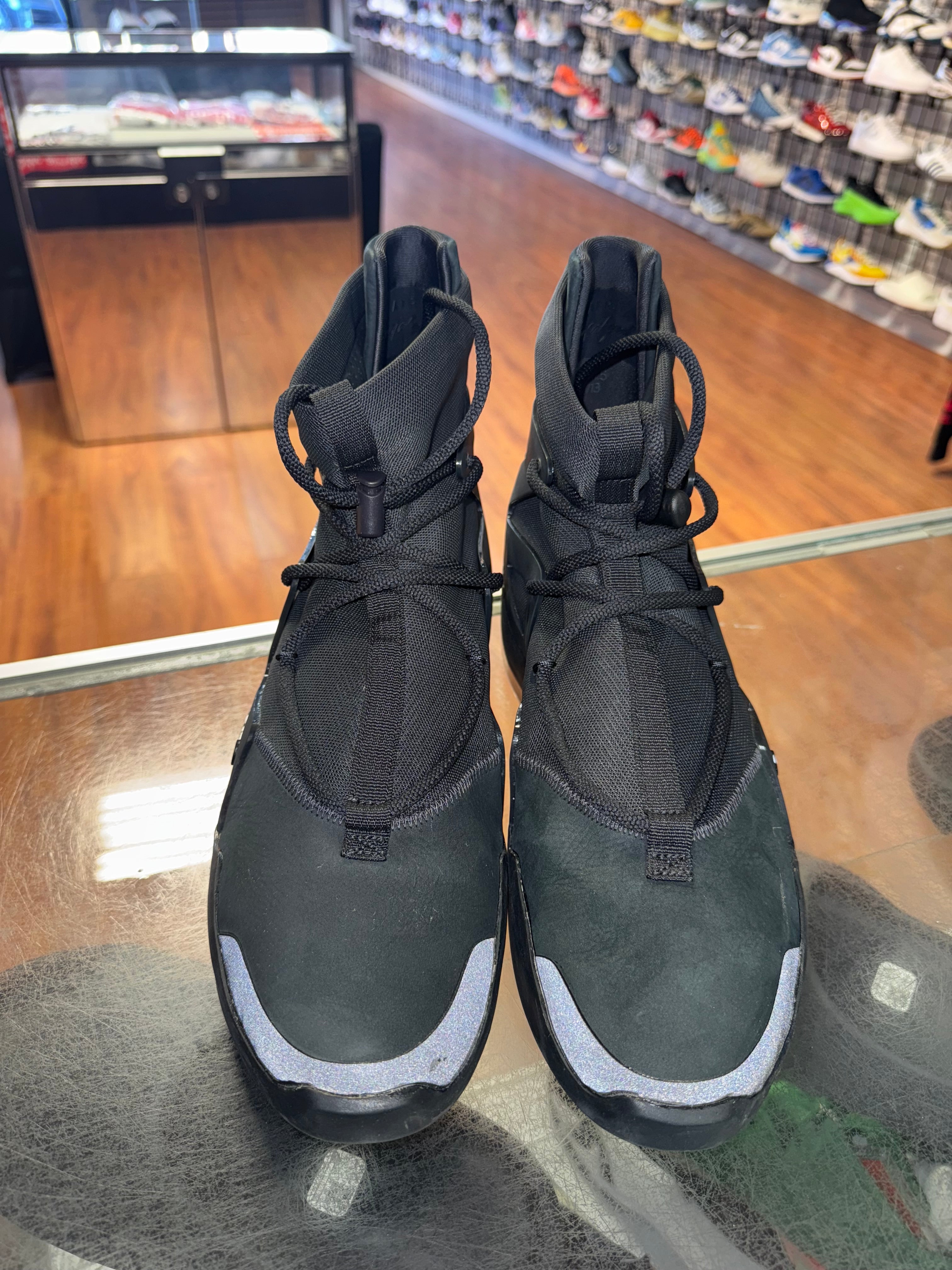 Size 11.5 Air Fear of God 1 "Triple Black"