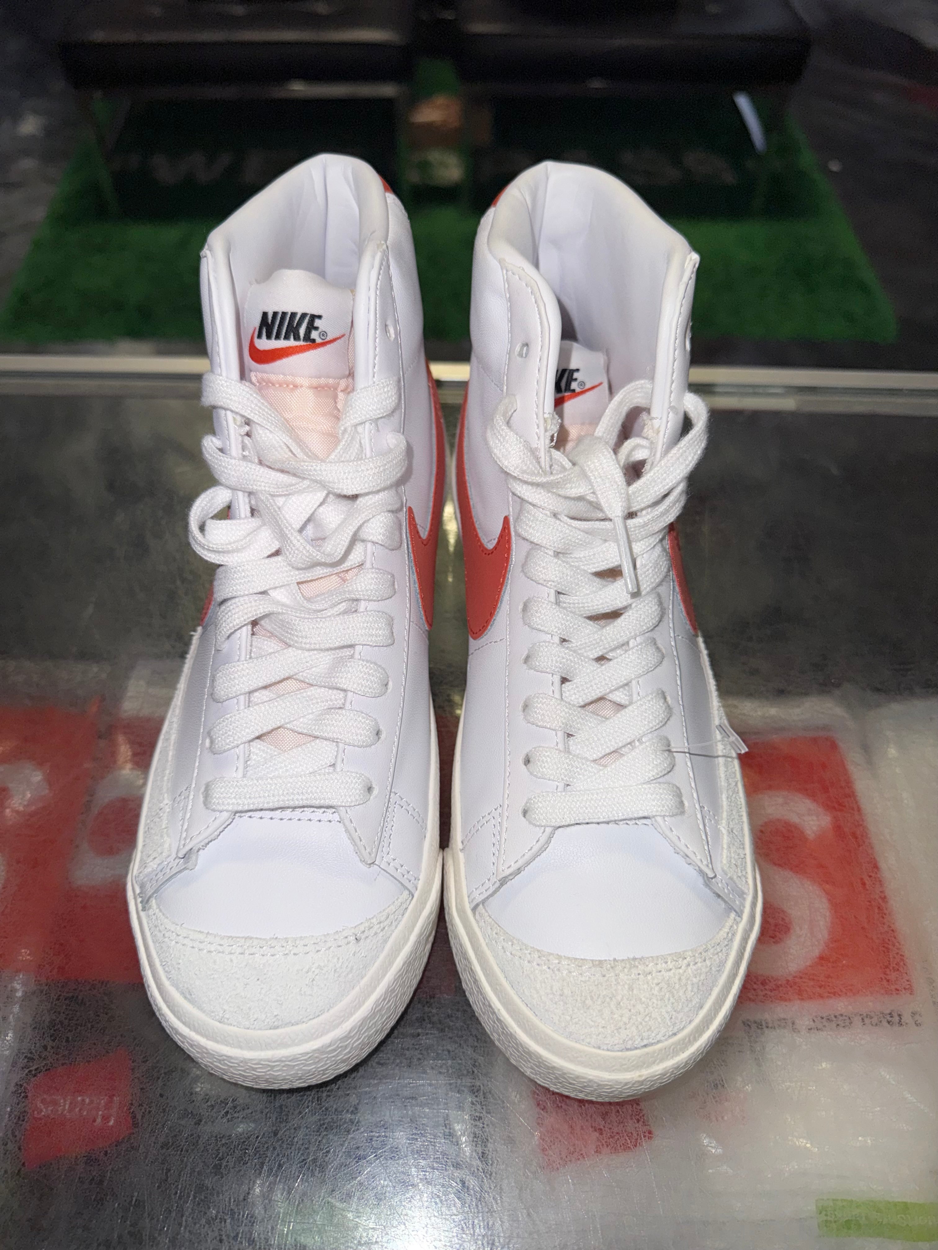 Size 5 (6.5W) Blazer 'Mid '77 "White Orange" Brand New