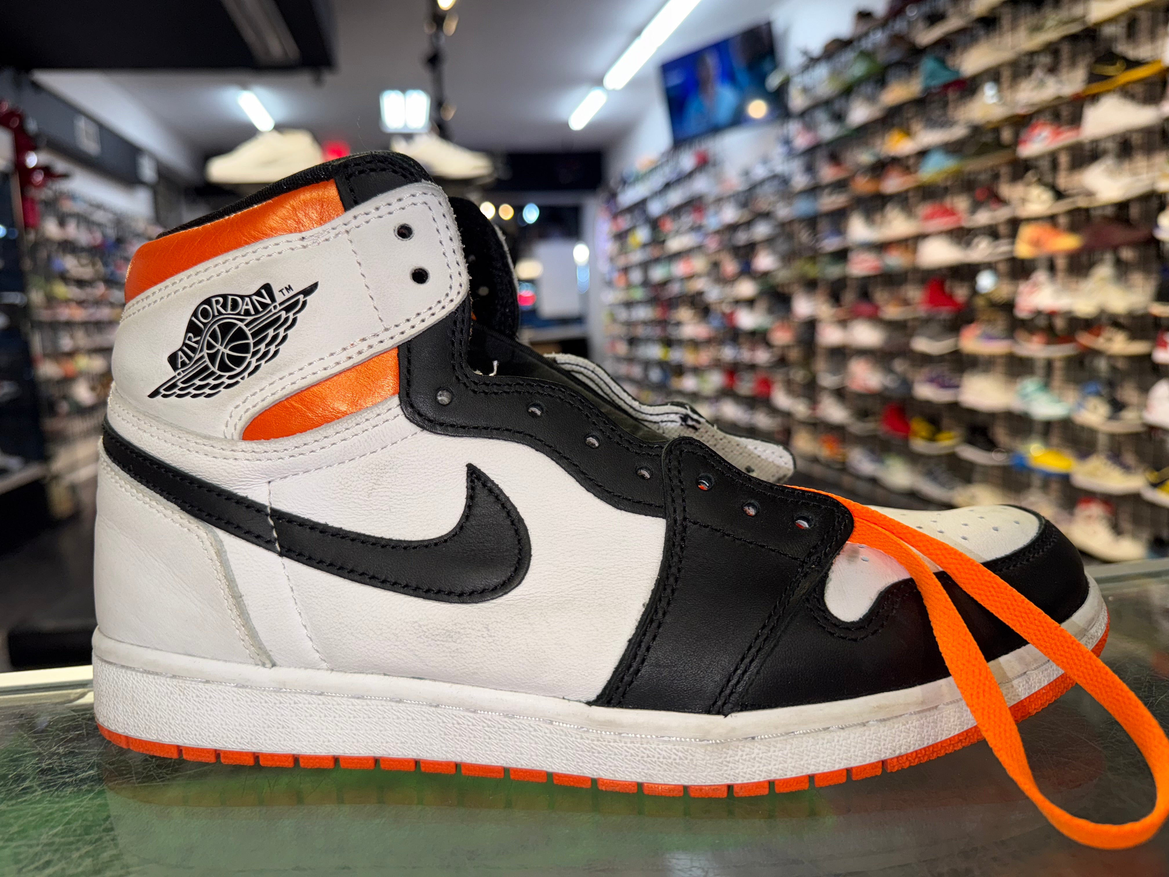 Size 10 AJ 1 "Electro Orange" - NB