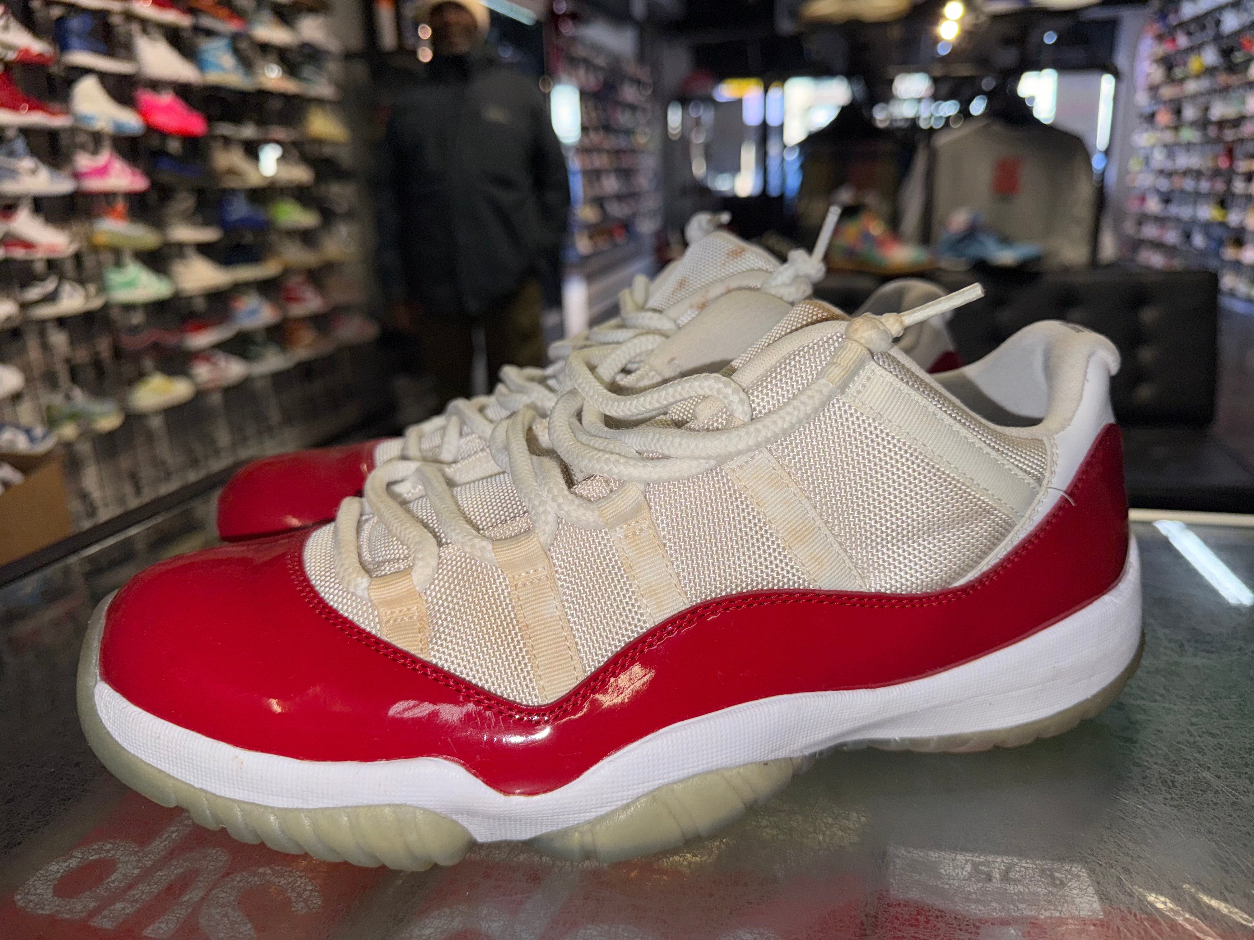 Size 12 AJ 11 Low "Cherry" - NB