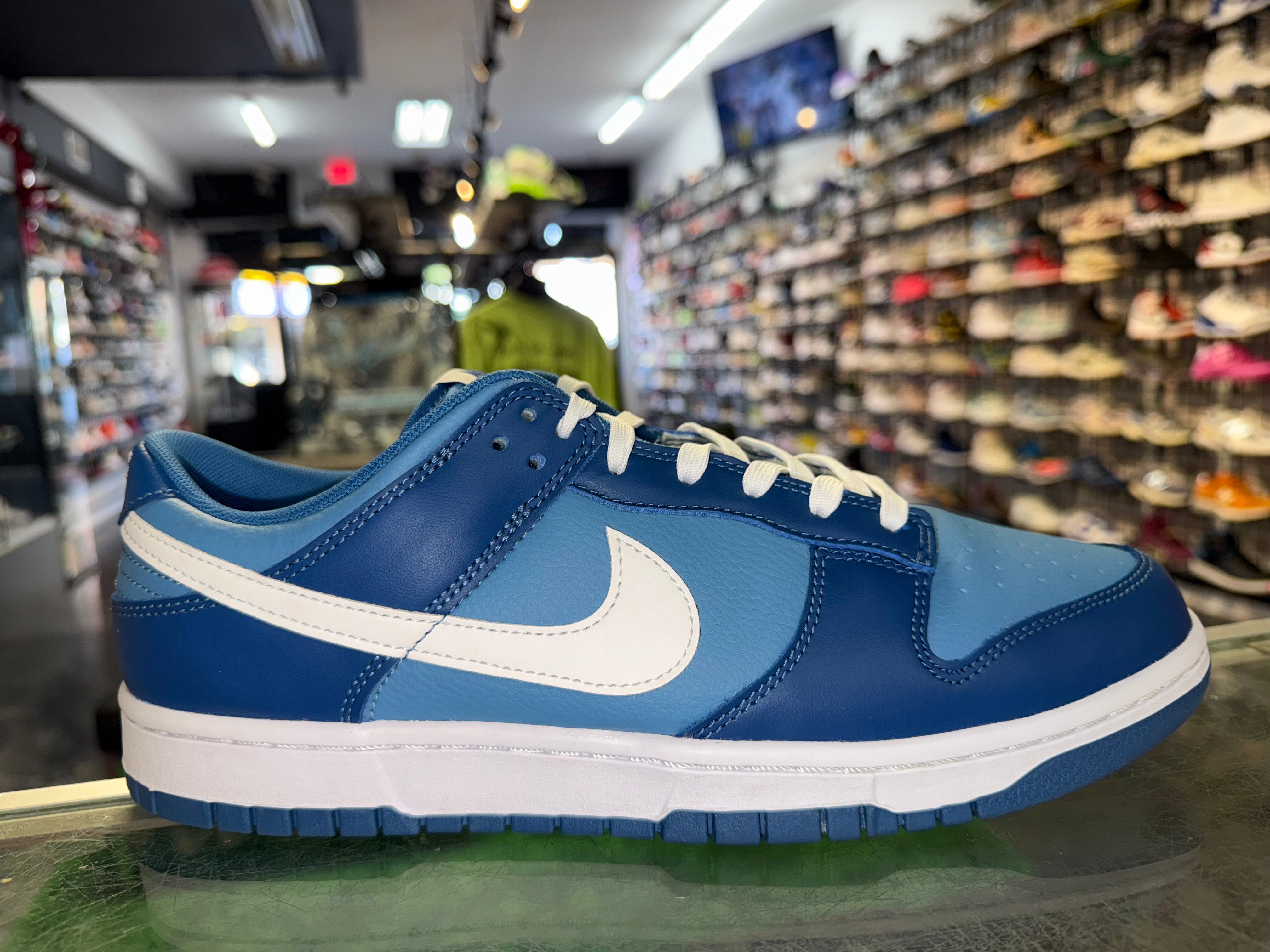 Size 10.5 Dunk Low “Marina Blue”