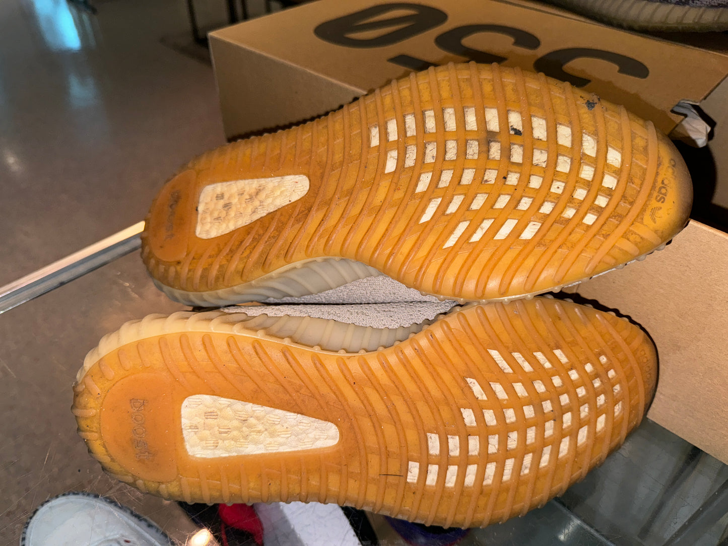 Size 9 Adidas Yeezy Boost 350 v2 “Sesame” (Mall)