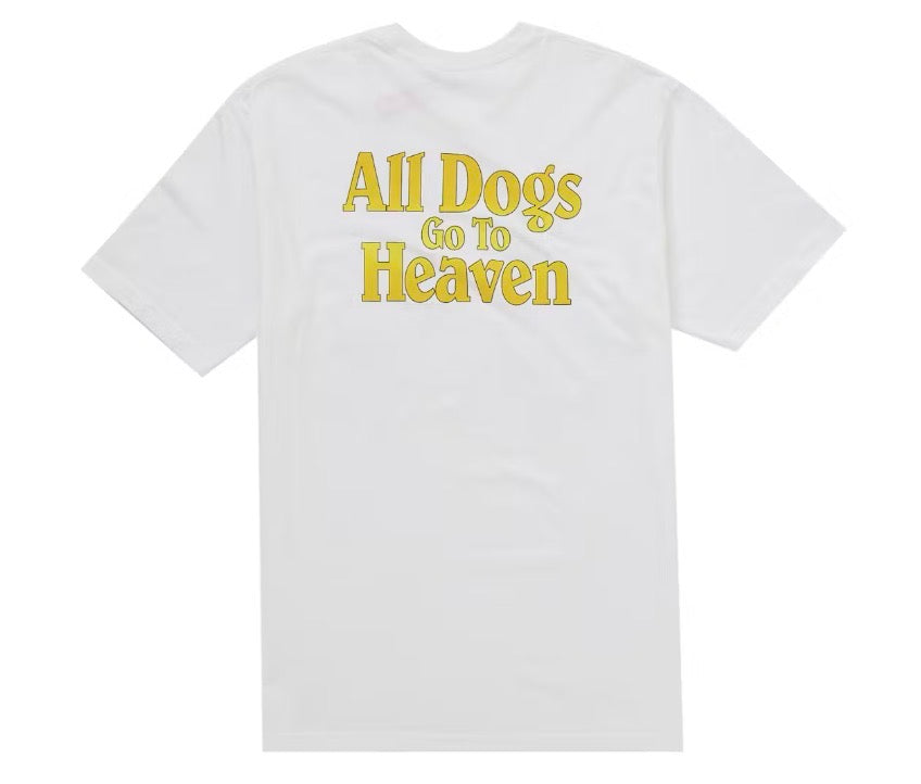 Size XL Supreme All Dogs Go To Heaven Tee “White” Brand New