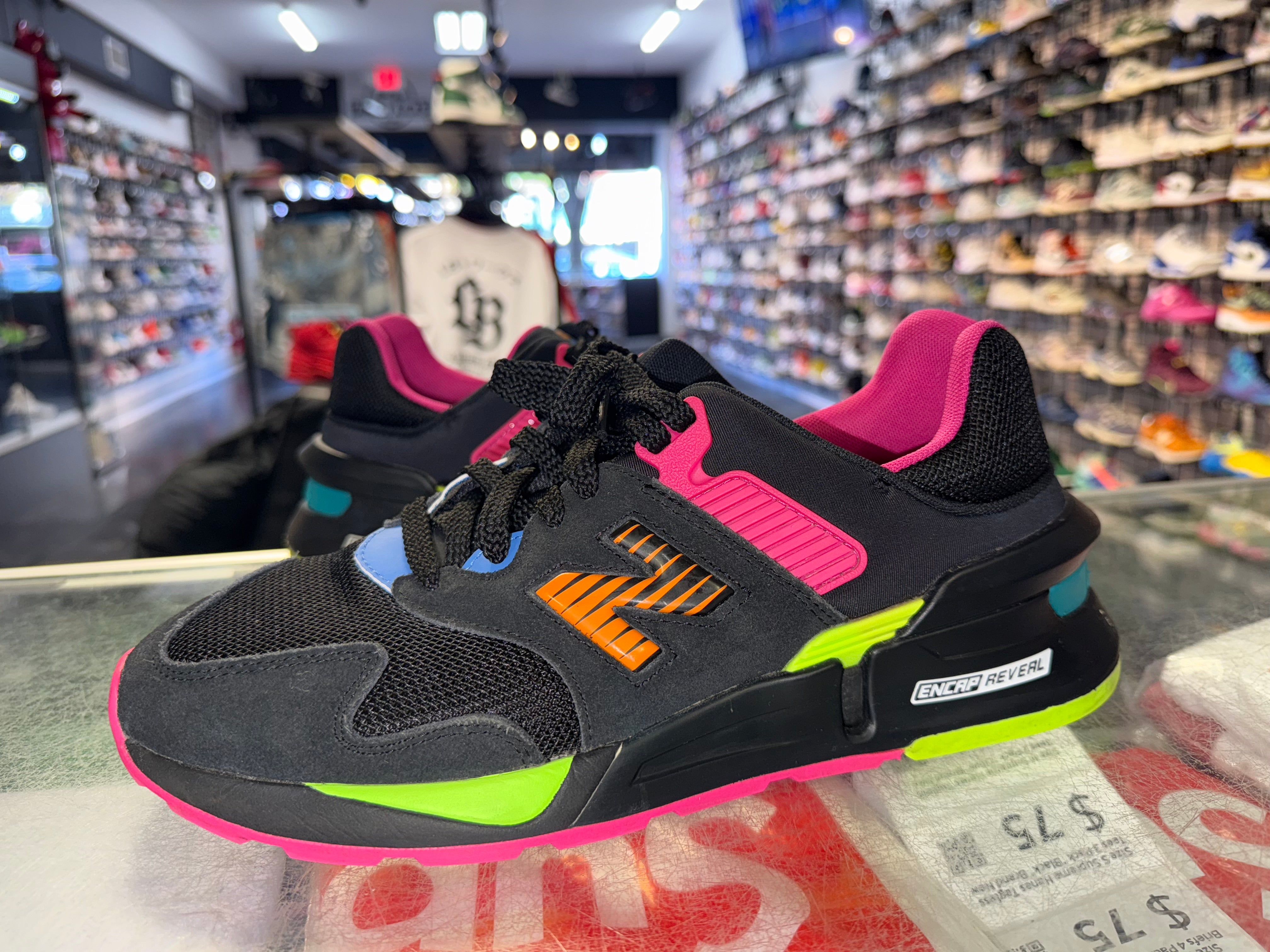 Size 9 New Balance 997 Sport "Black Multicolor"