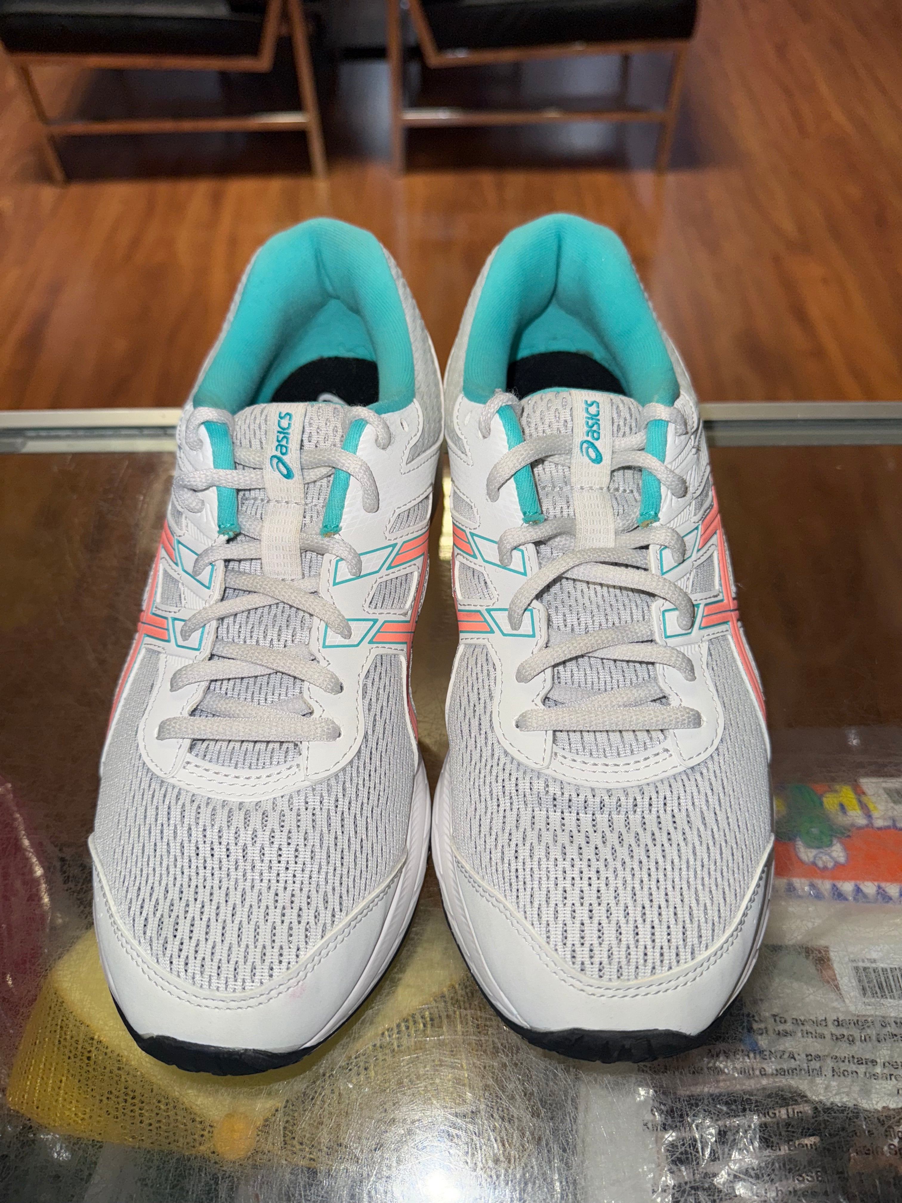 Size 7.5 (9W) Asics Gel-Content 6 "Peach Aqua" Brand New