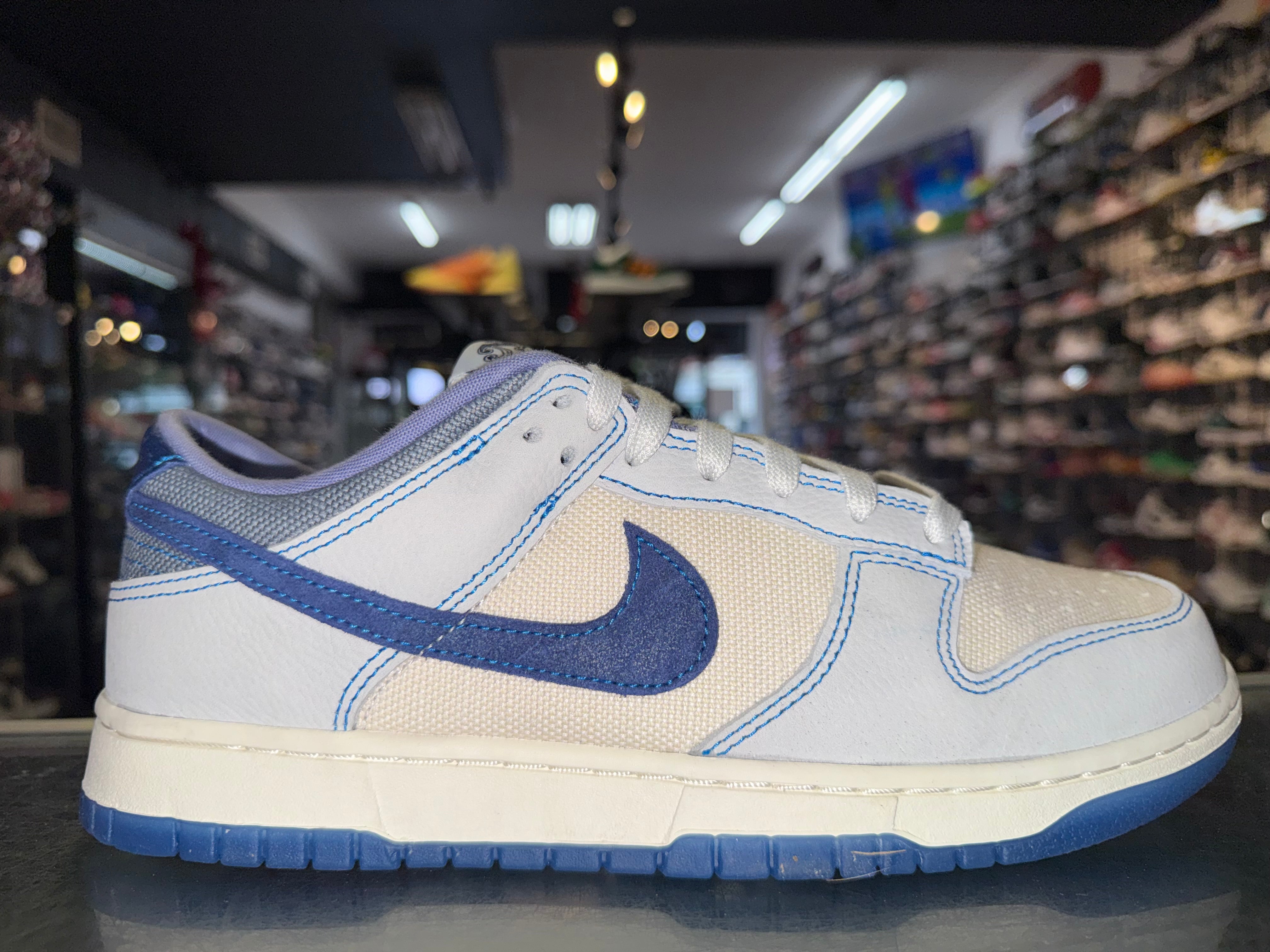 Size 9.5 Dunk Low "White Blue Void" Brand New