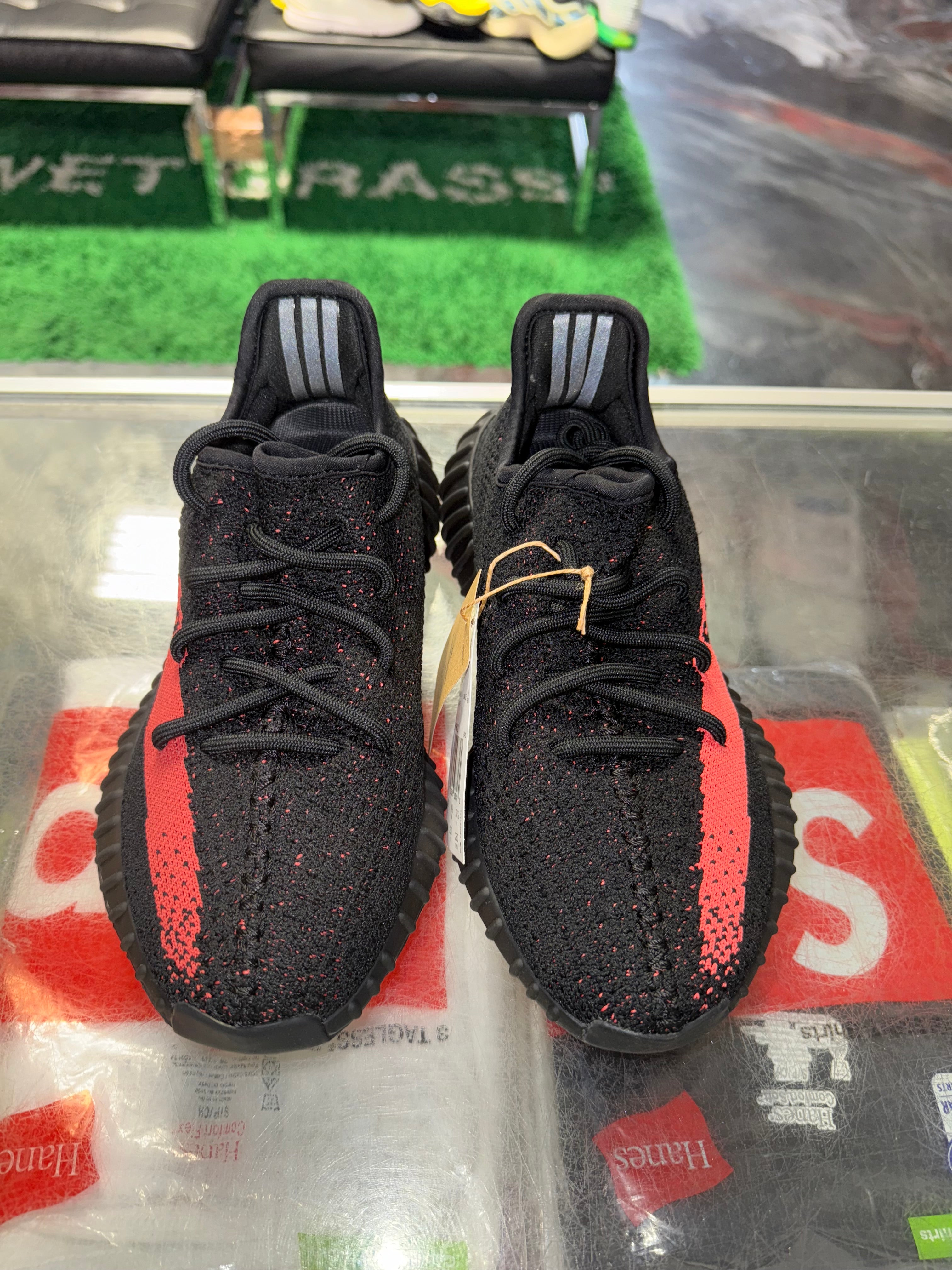 Size 5 Yeezy Boost 350 V2 "Core Red" Brand New
