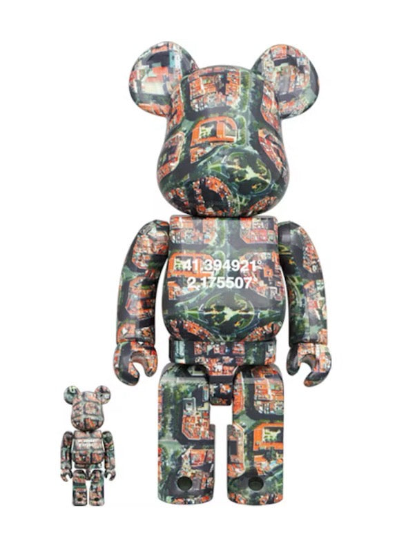 400% & 100% Medicom Bearbrick Benjamin Grant Overview “Barcelona”