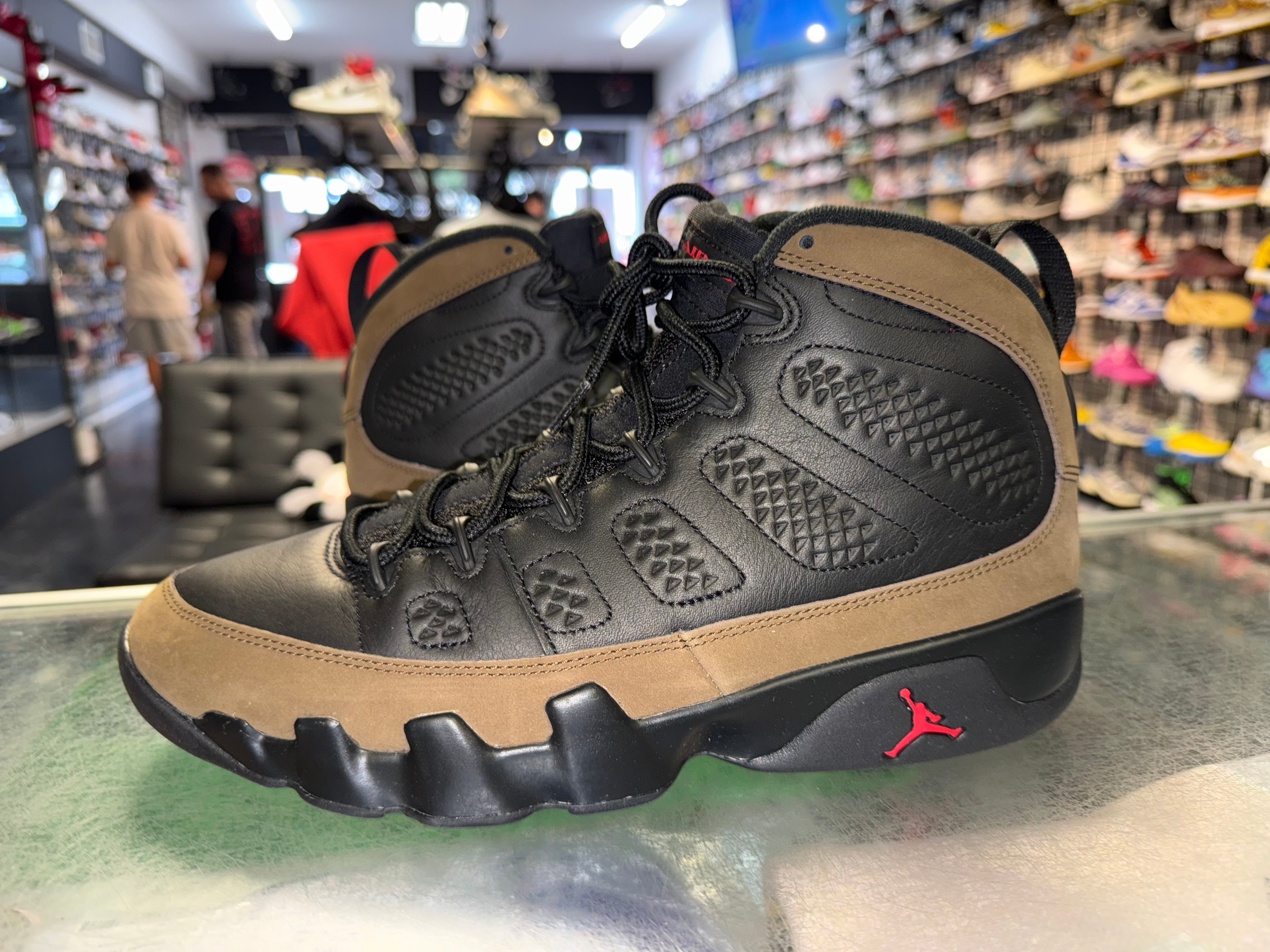 Size 10 Air Jordan 9 "Olive"