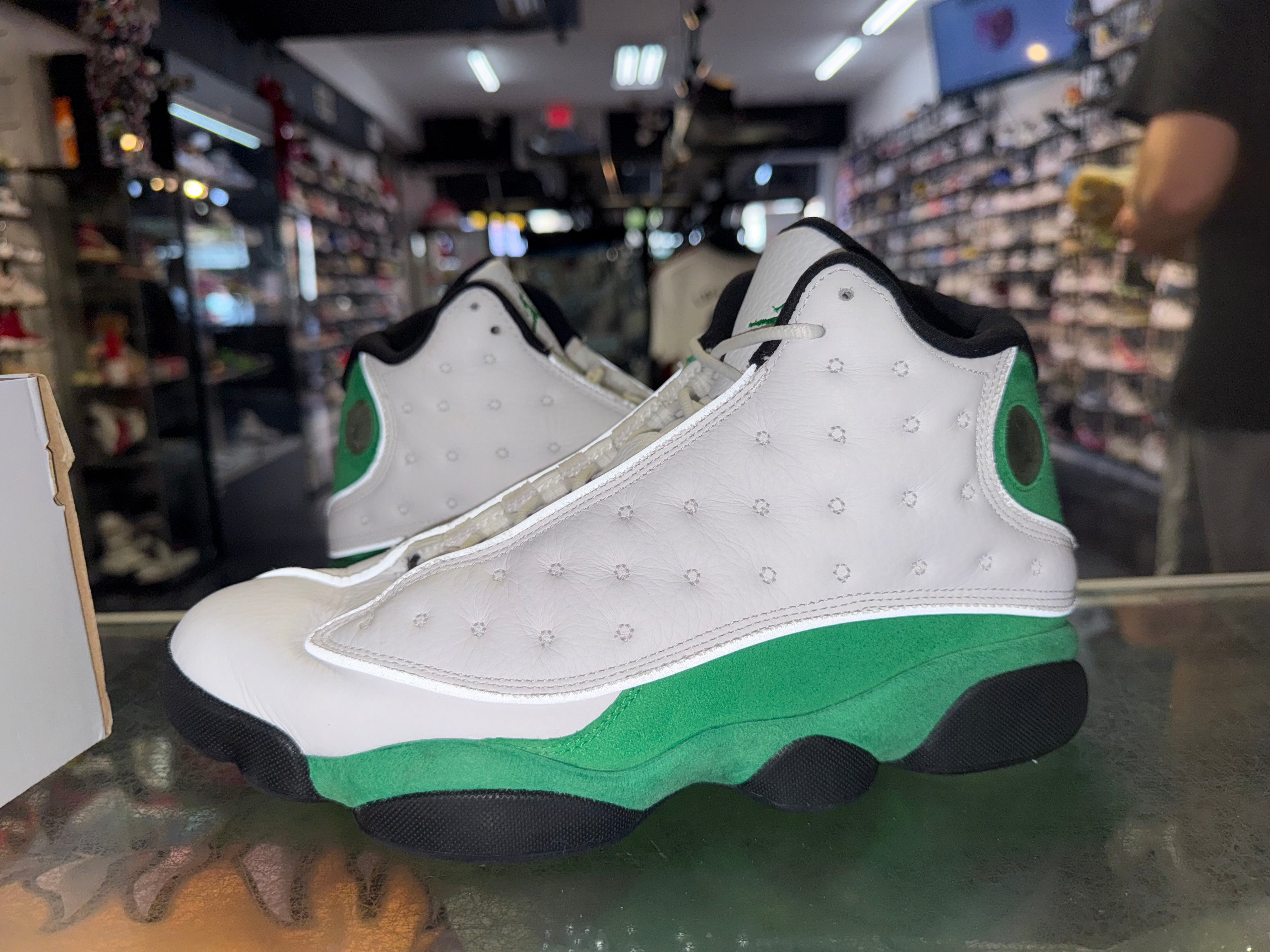 Size 8.5 Air Jordan 13 "Lucky Green"
