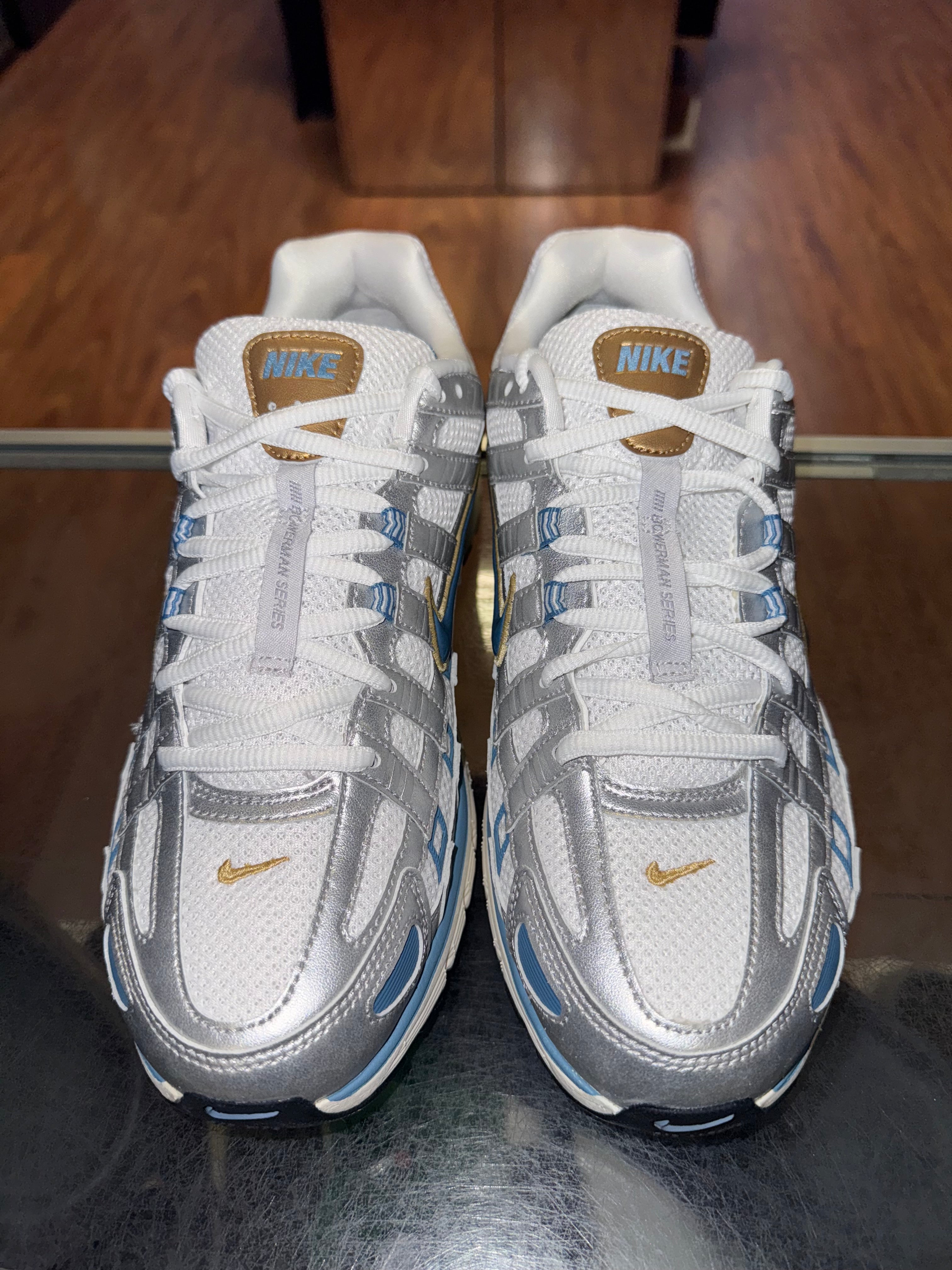 Size 10 Nike P-6000 "Silver Aegean Storm" Brand New