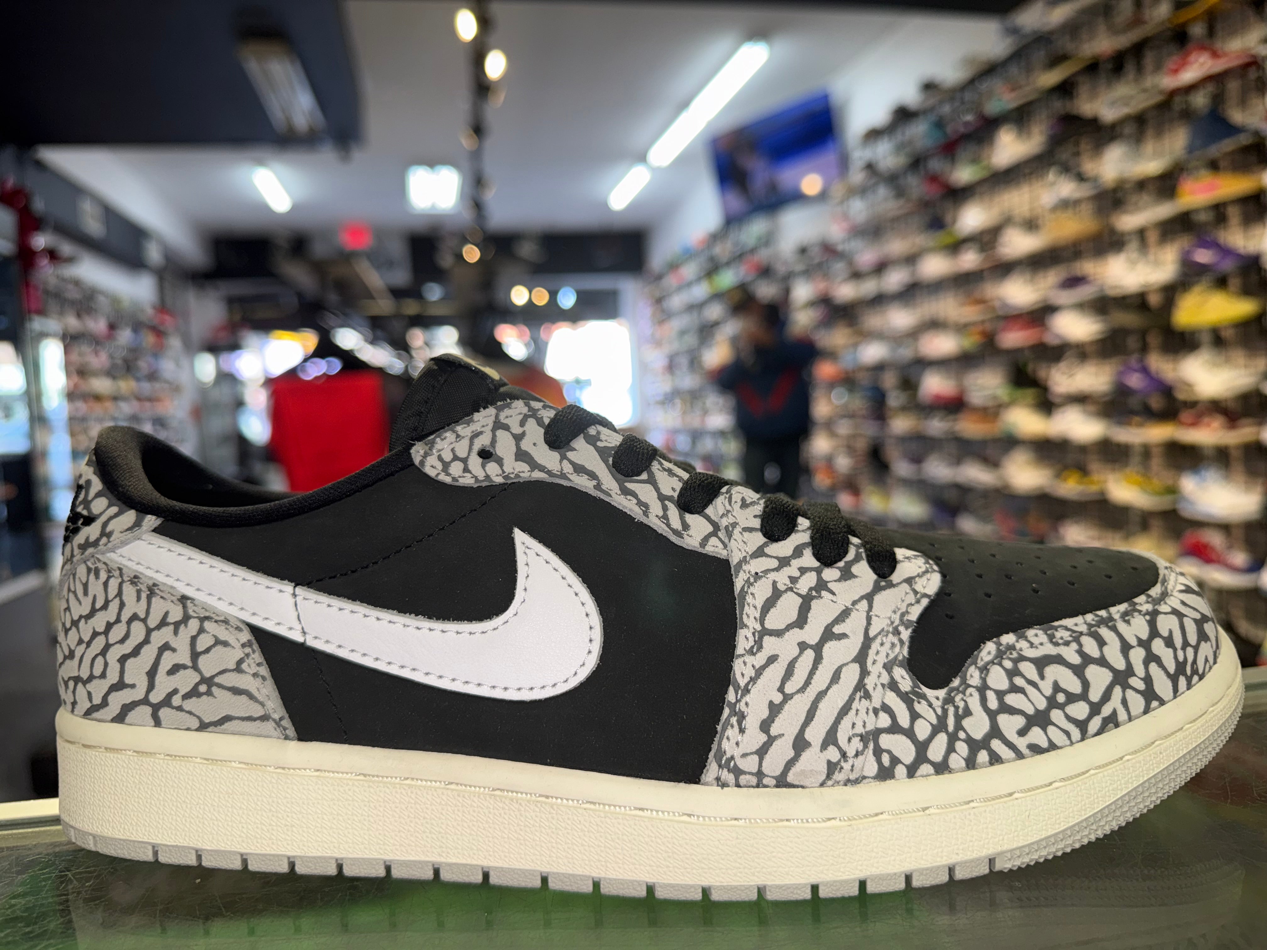 Size 12 Air Jordan 1 Low "Black Cement" Brand New