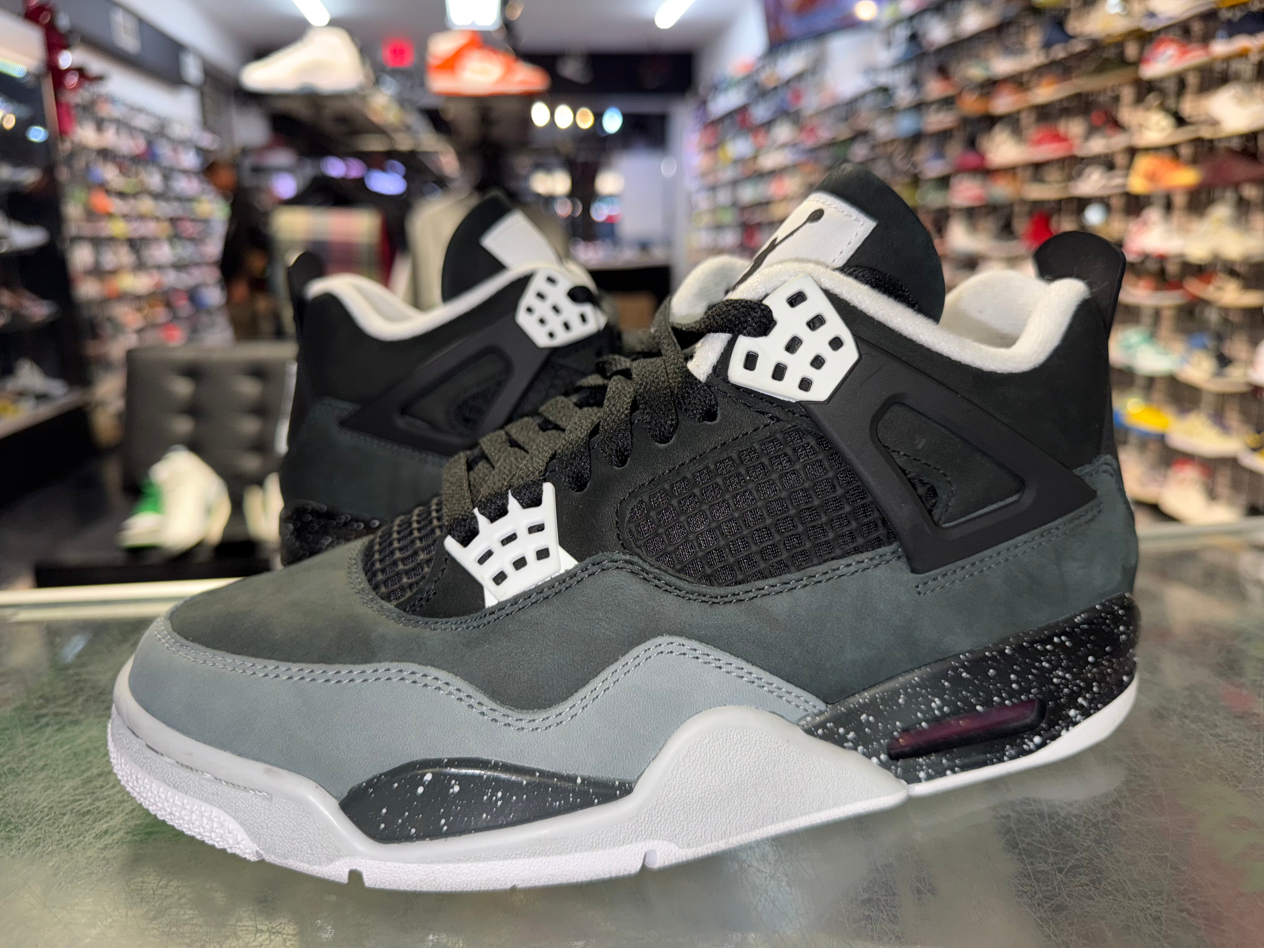 Size 8 Air Jordan 4 "Fear"