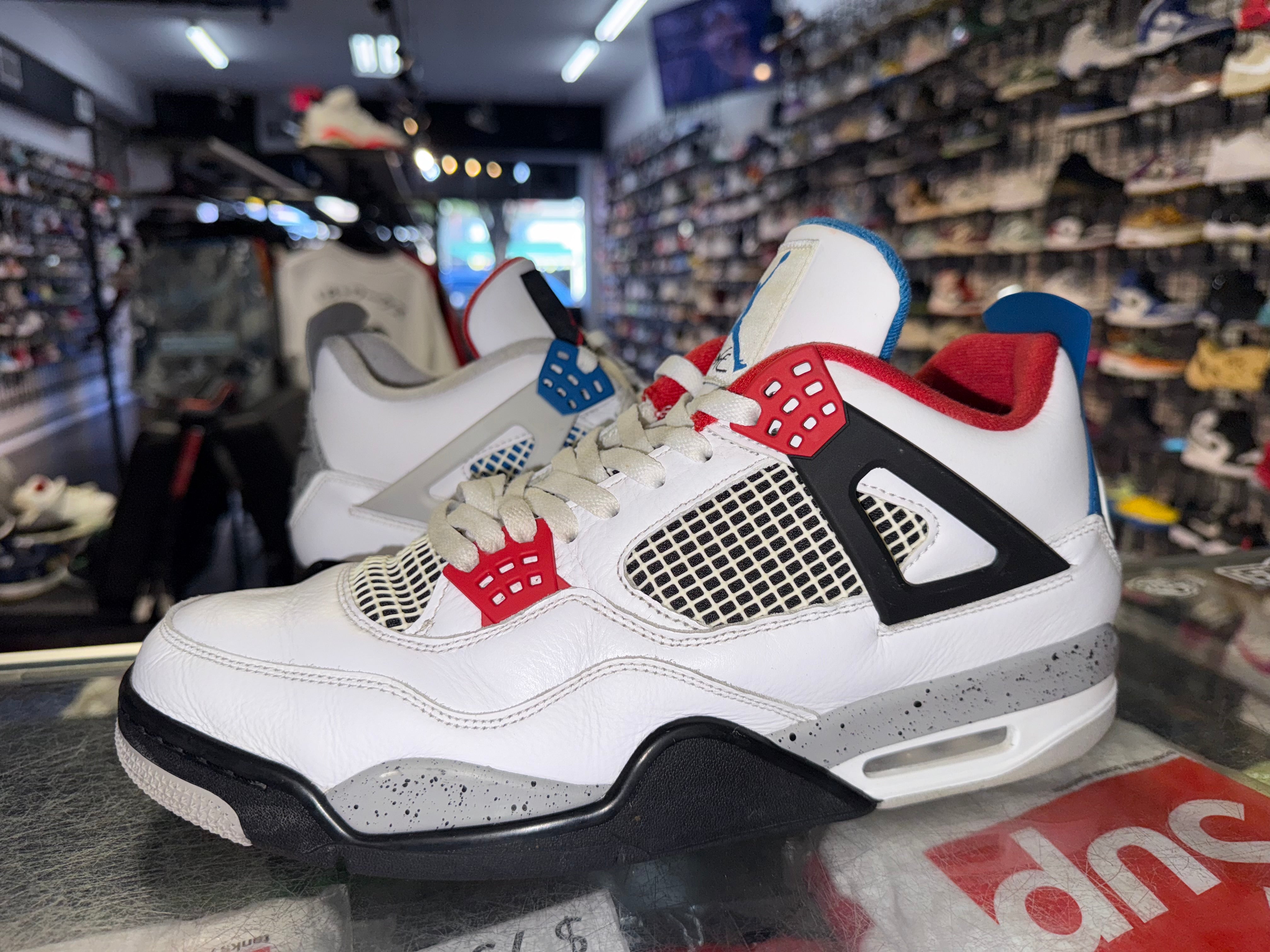 Size 13 Air Jordan 4 "What The"