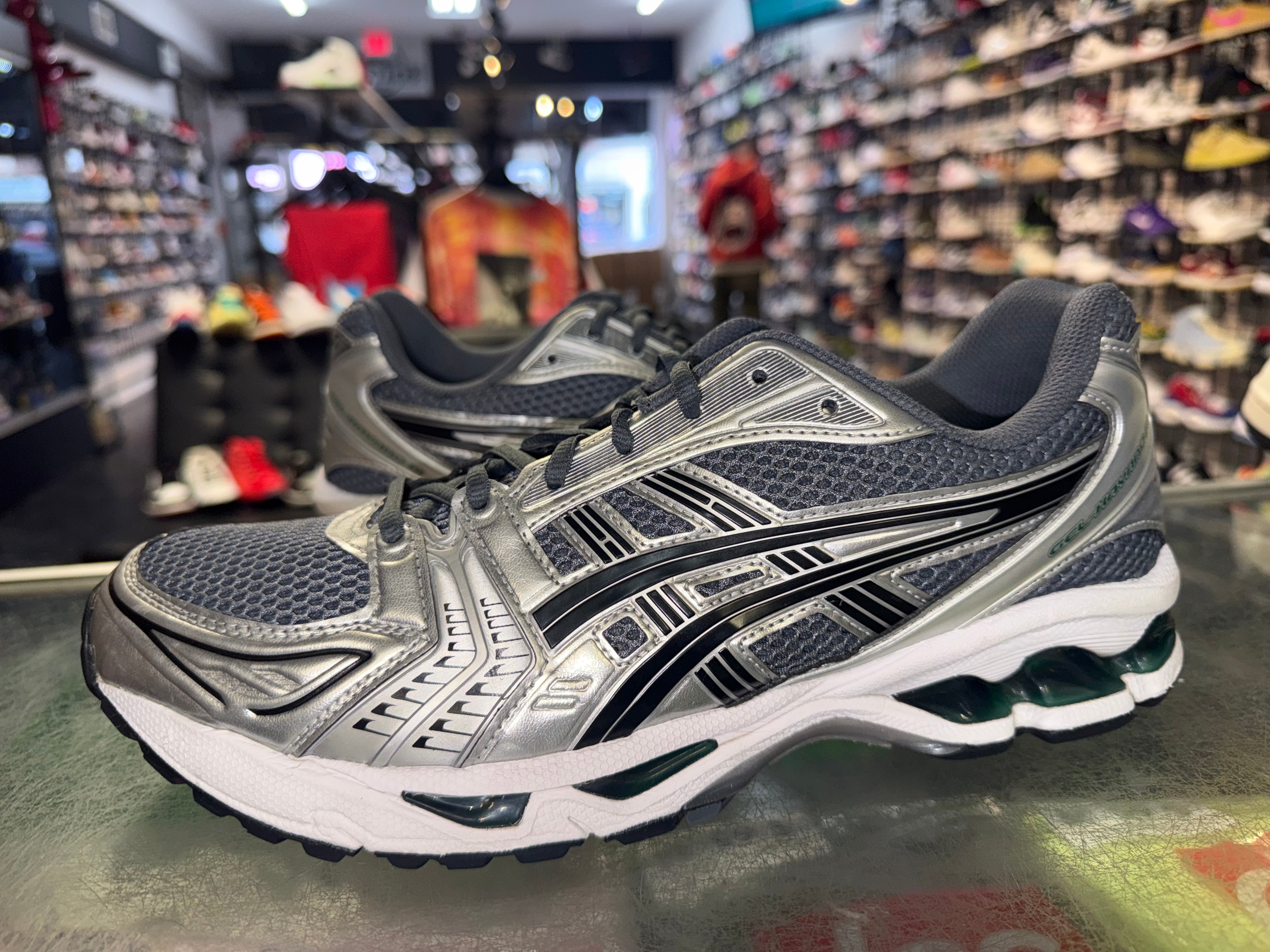 Size 11 Asics Gel-Kayano 14 "Metropolis Jasper Green"