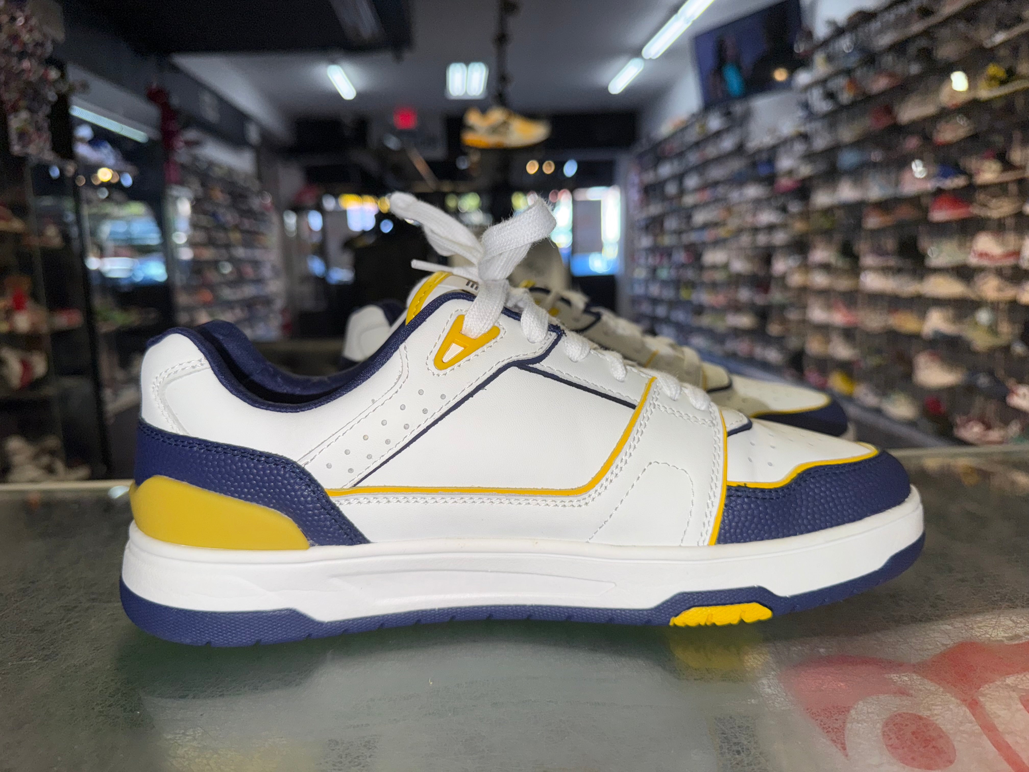 Size 10 Starter Fastbreak Low “Yellow/Blue”