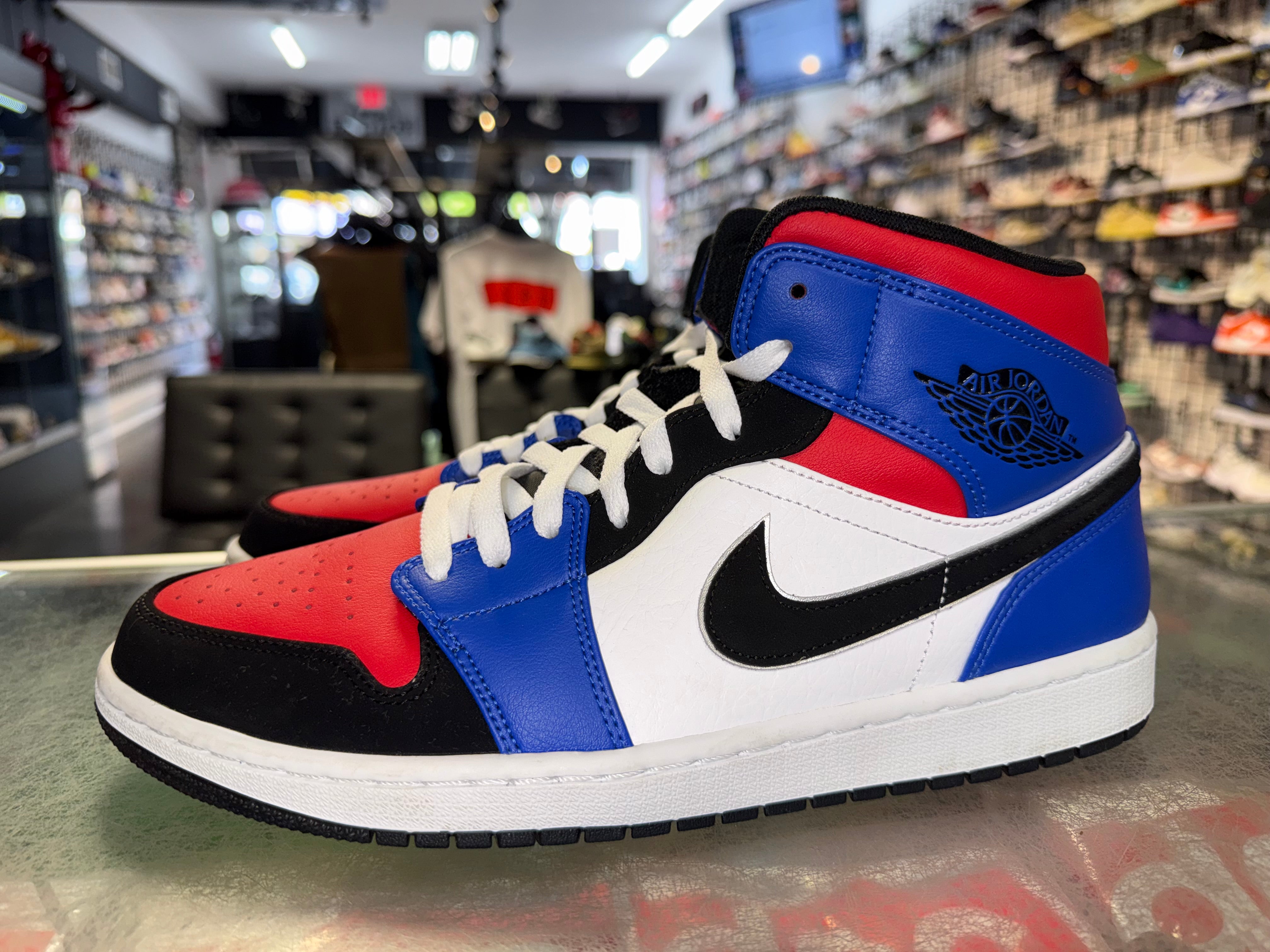 Size 10.5 Air Jordan 1 Mid “Top 3” Worn 1x