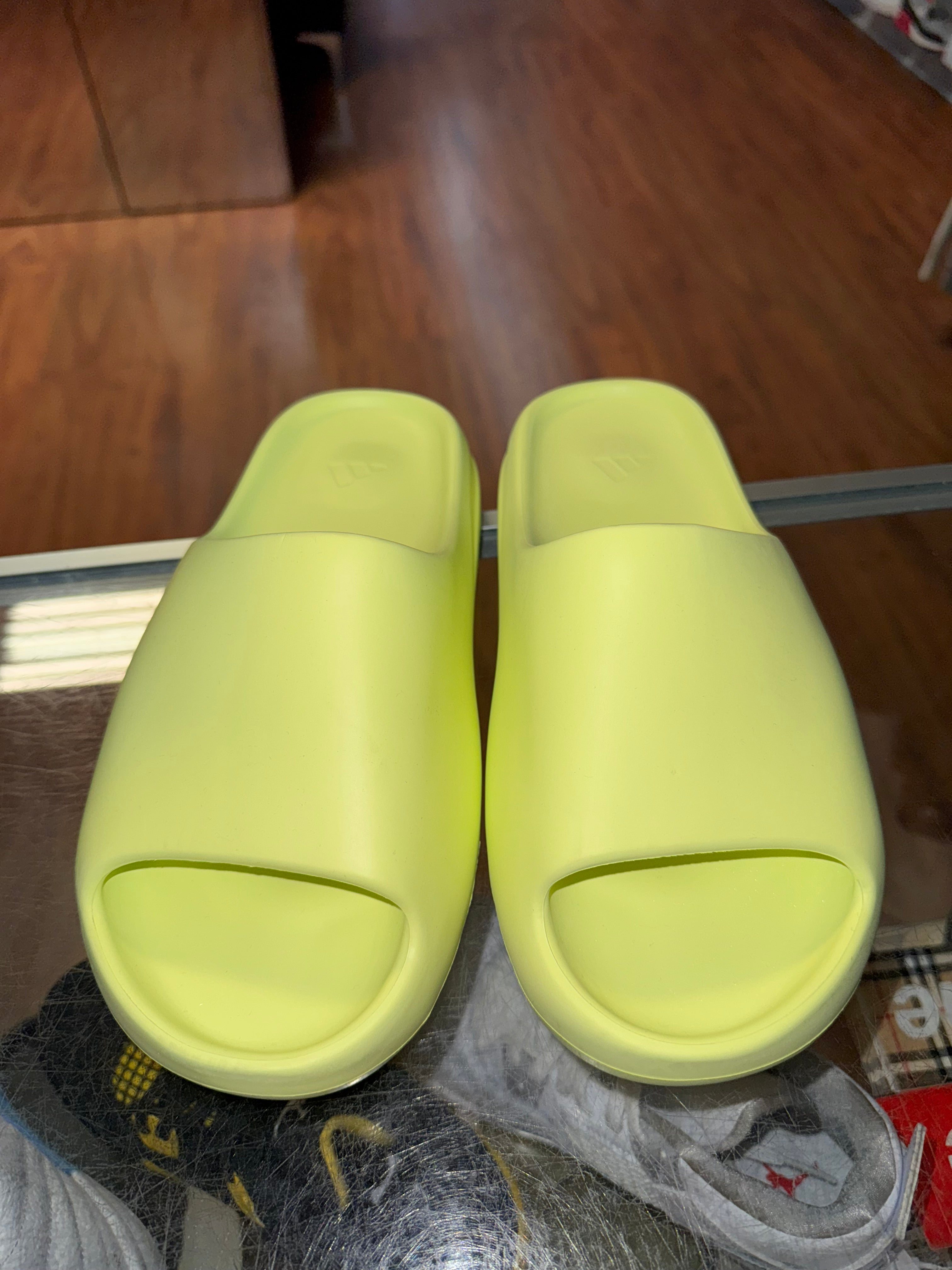 Size 11 Adidas Yeezy Slide “Green Glow” Brand New