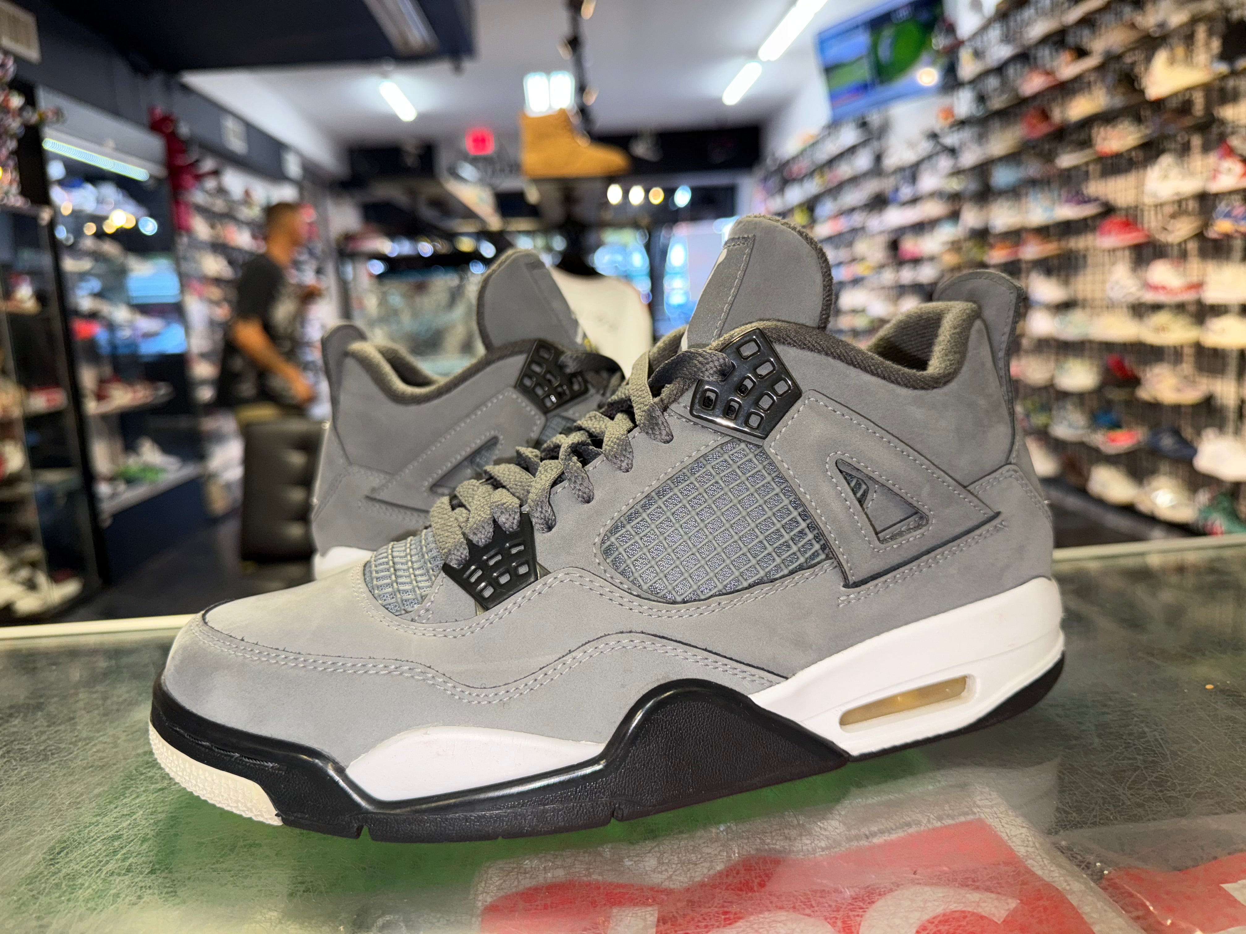 Size 8.5 Air Jordan 4 "Cool Grey"