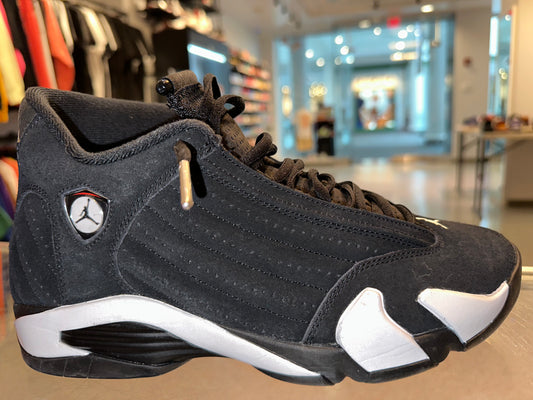 Size 9 Air Jordan 14 “Black White” (Mall) Worn 1x