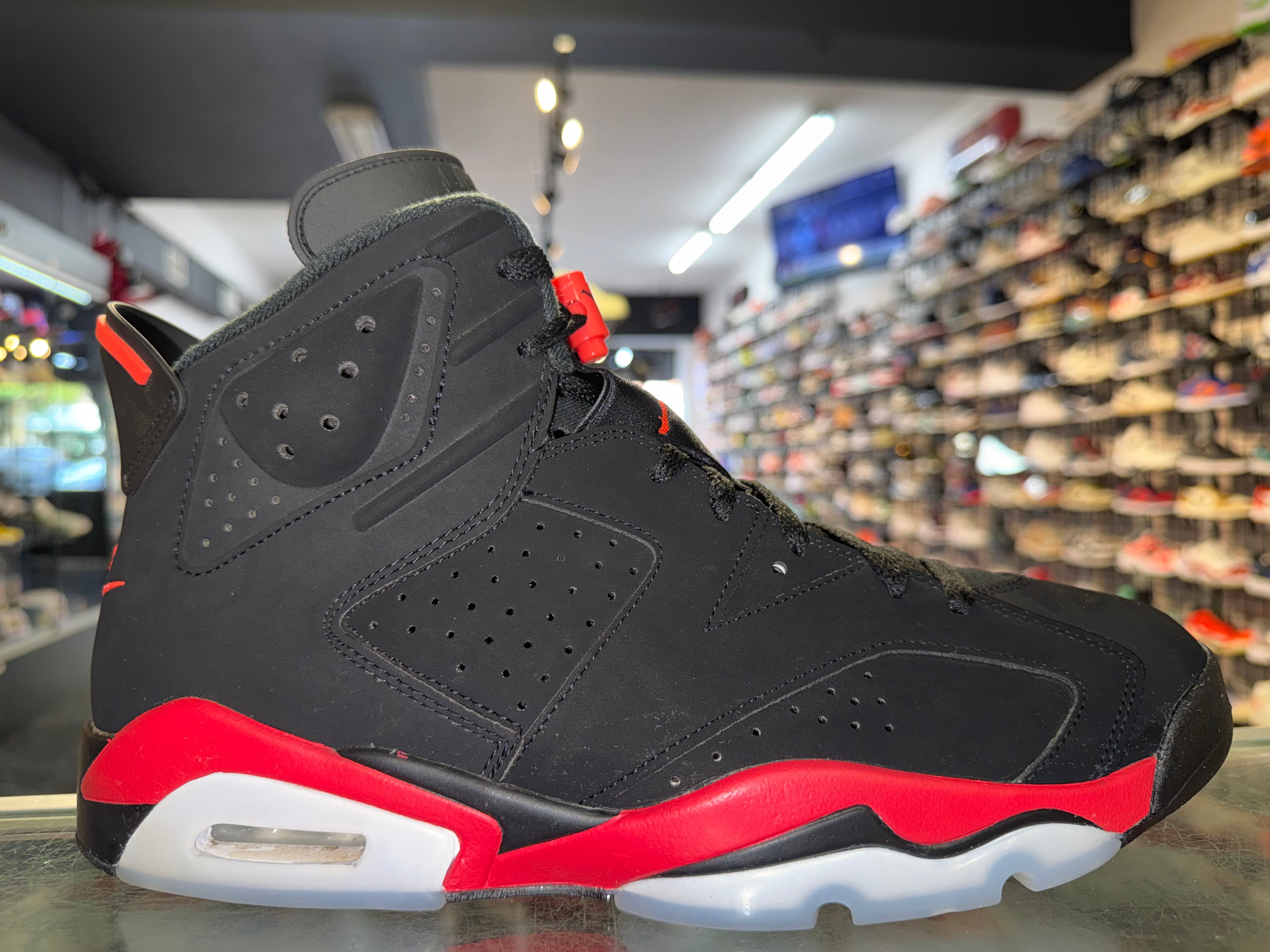 Size 11.5 Air Jordan 6 "Infrared Salesman"