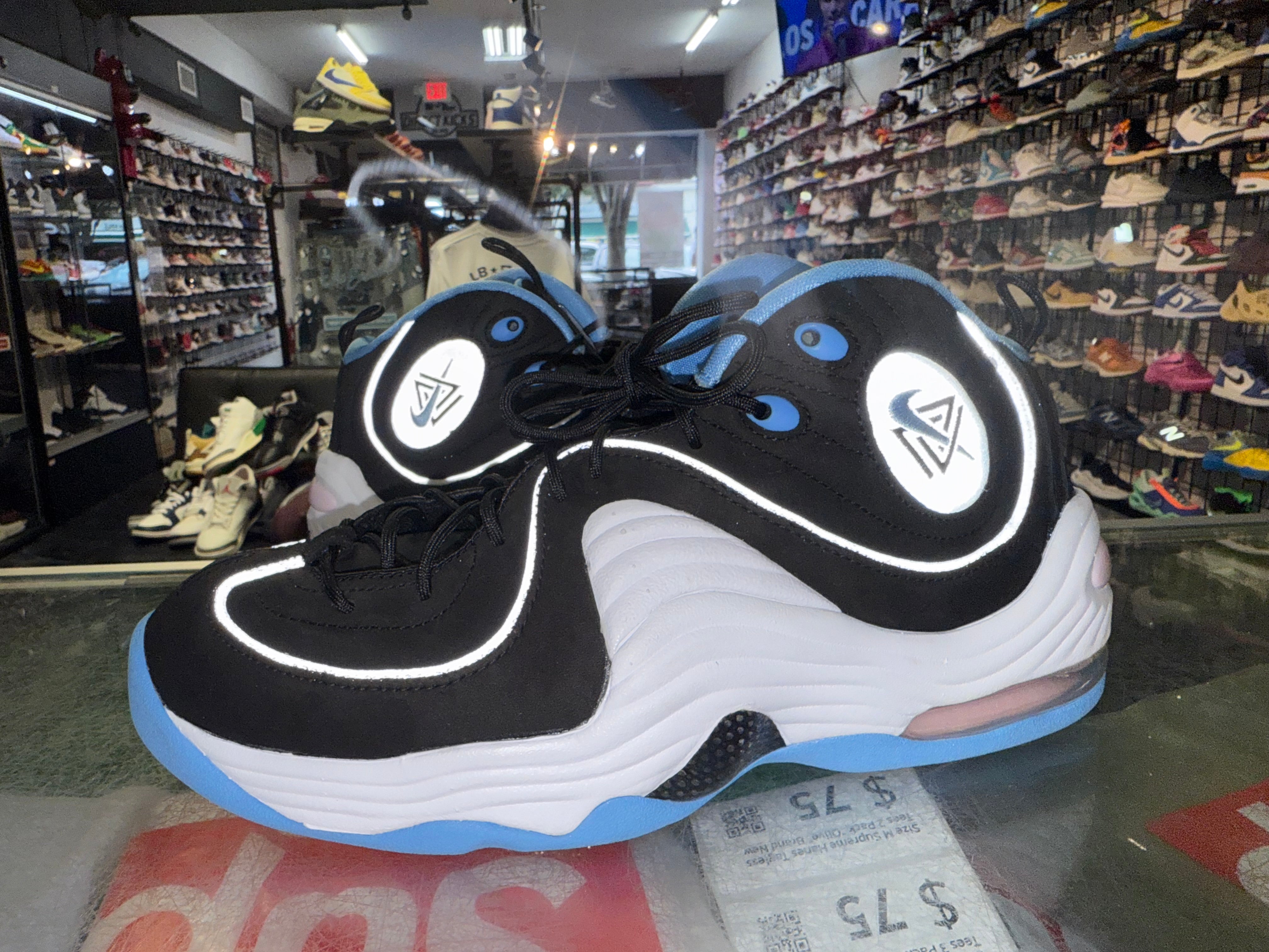 Size 9.5 Air Penny 2 Social Status "Playground Black"
