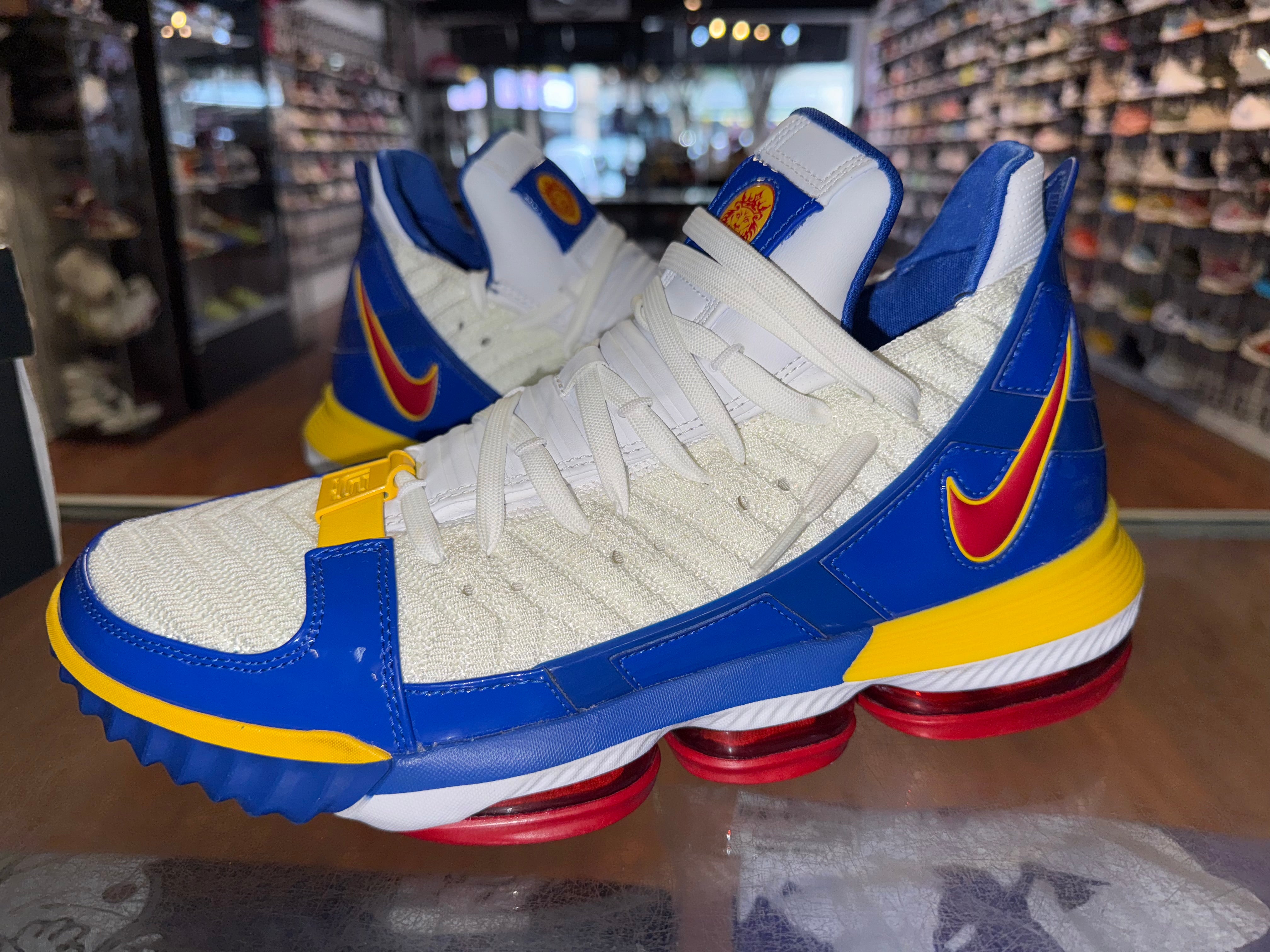 Size 12 Lebron 16 "Superman SuperBron"
