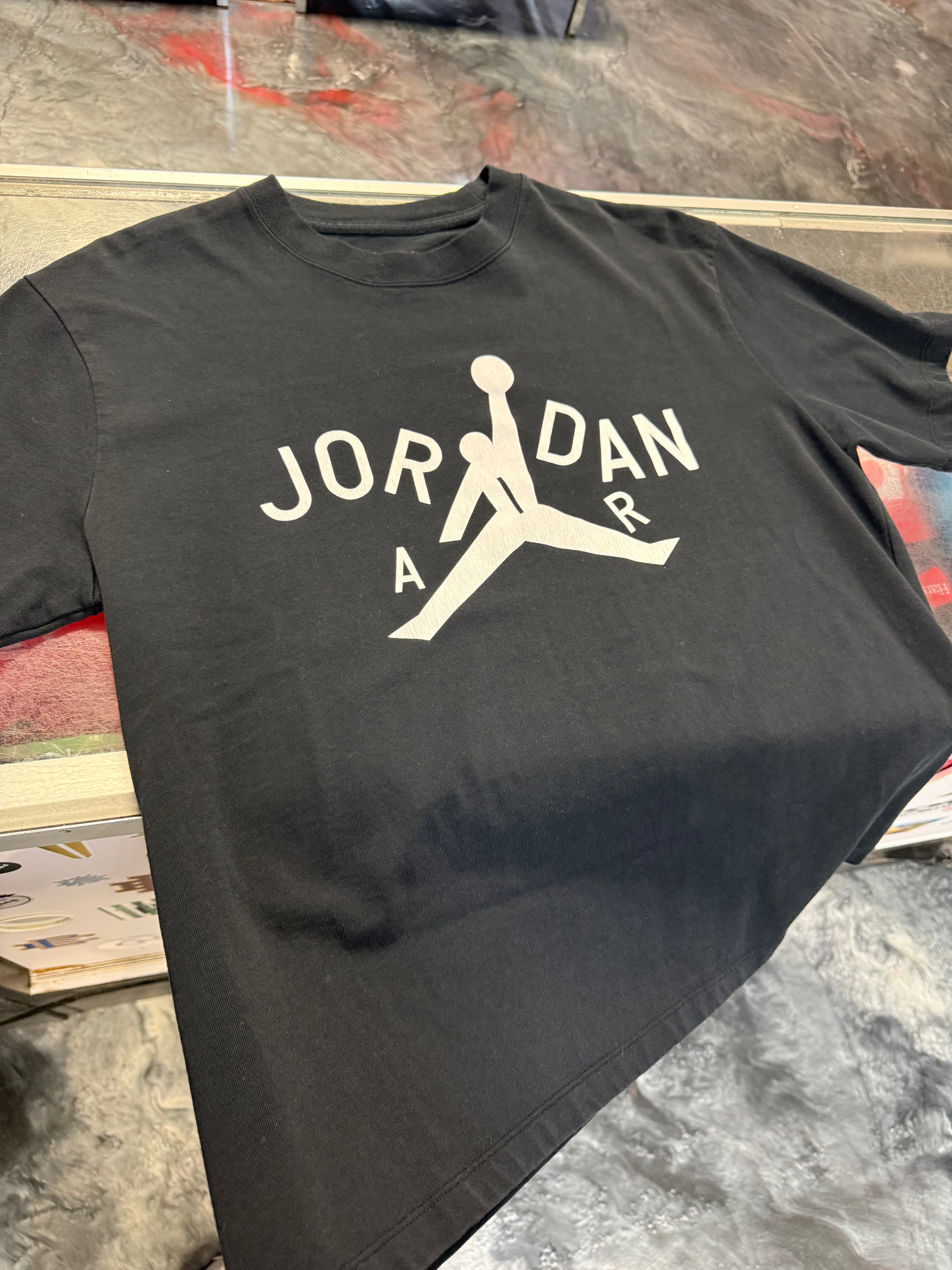 Size M (Fits S) Air Jordan Nina Chanel Tee “Black”