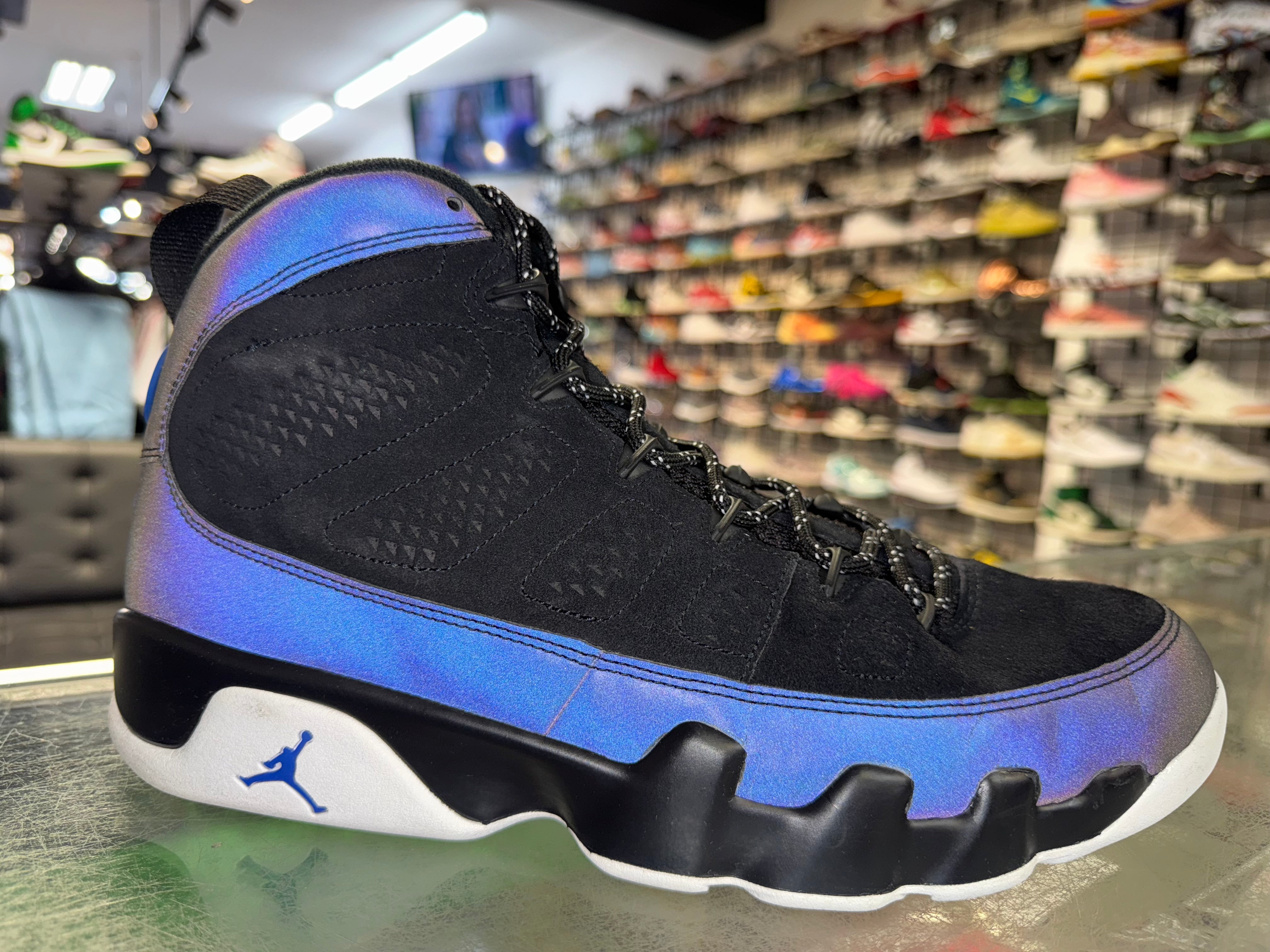 Size 10.5 Air Jordan 9 "Racer Blue"